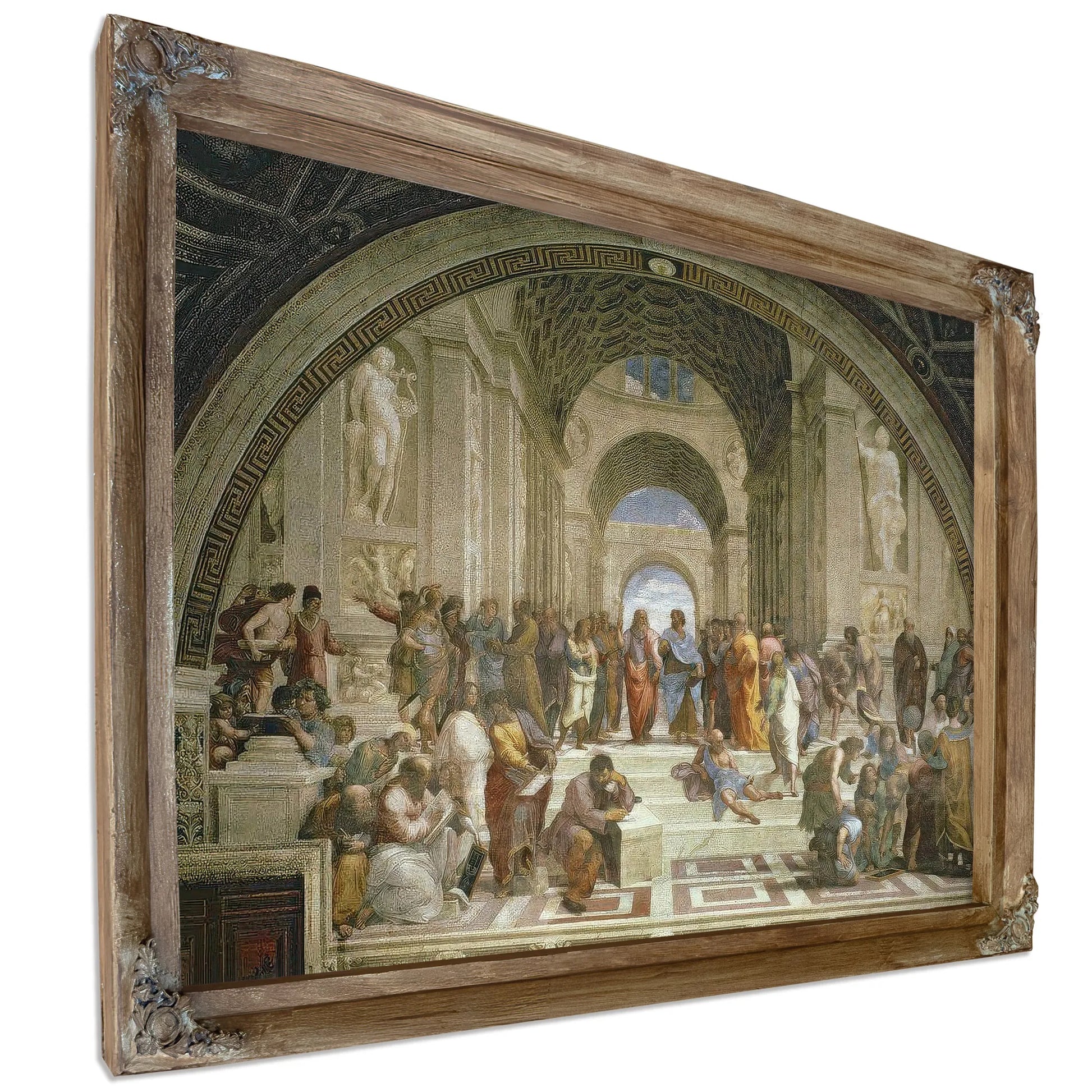 School Of Athens From The Stanza Della Segnatura By Raphael Fine Art Print