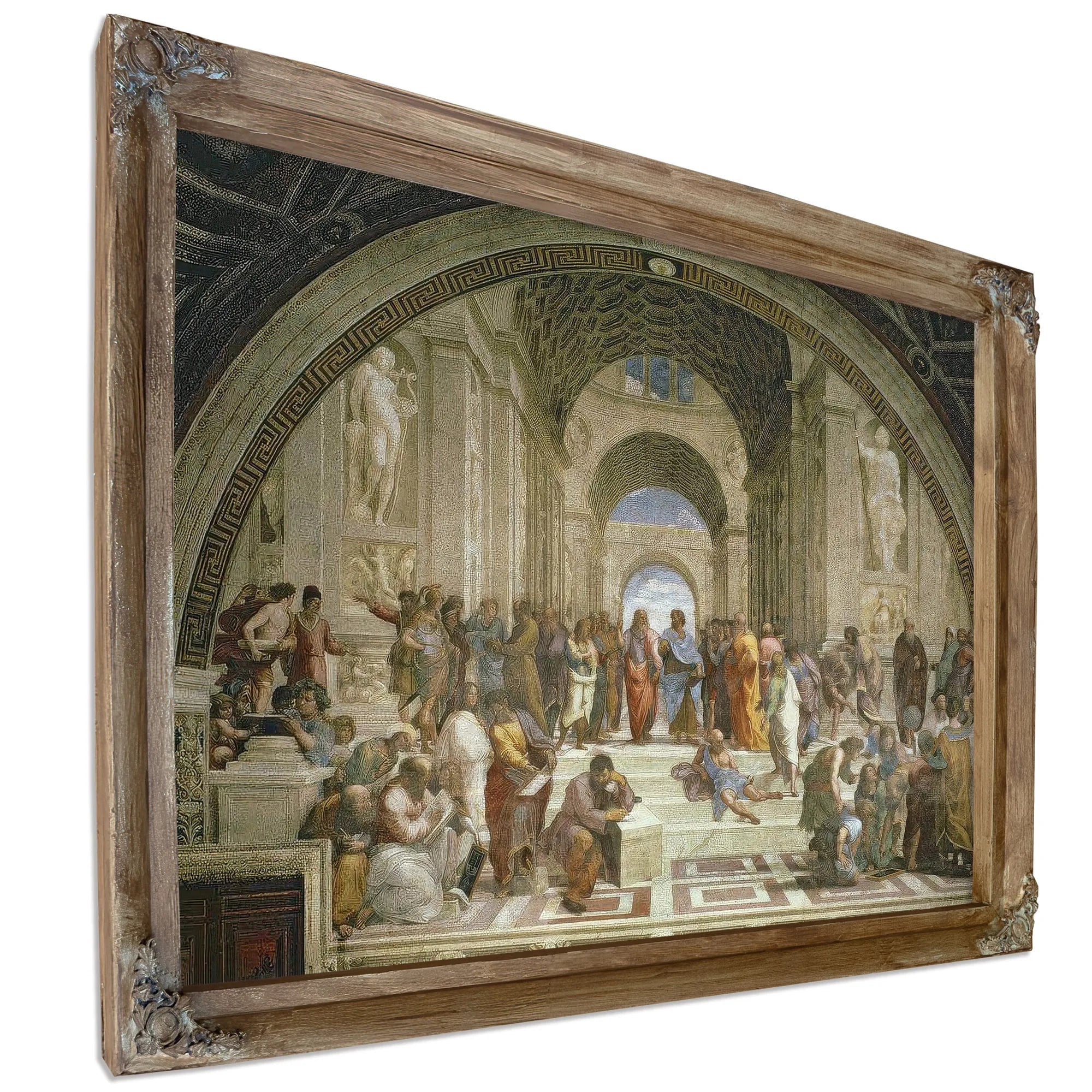 School Of Athens From The Stanza Della Segnatura By Raphael Fine Art Print