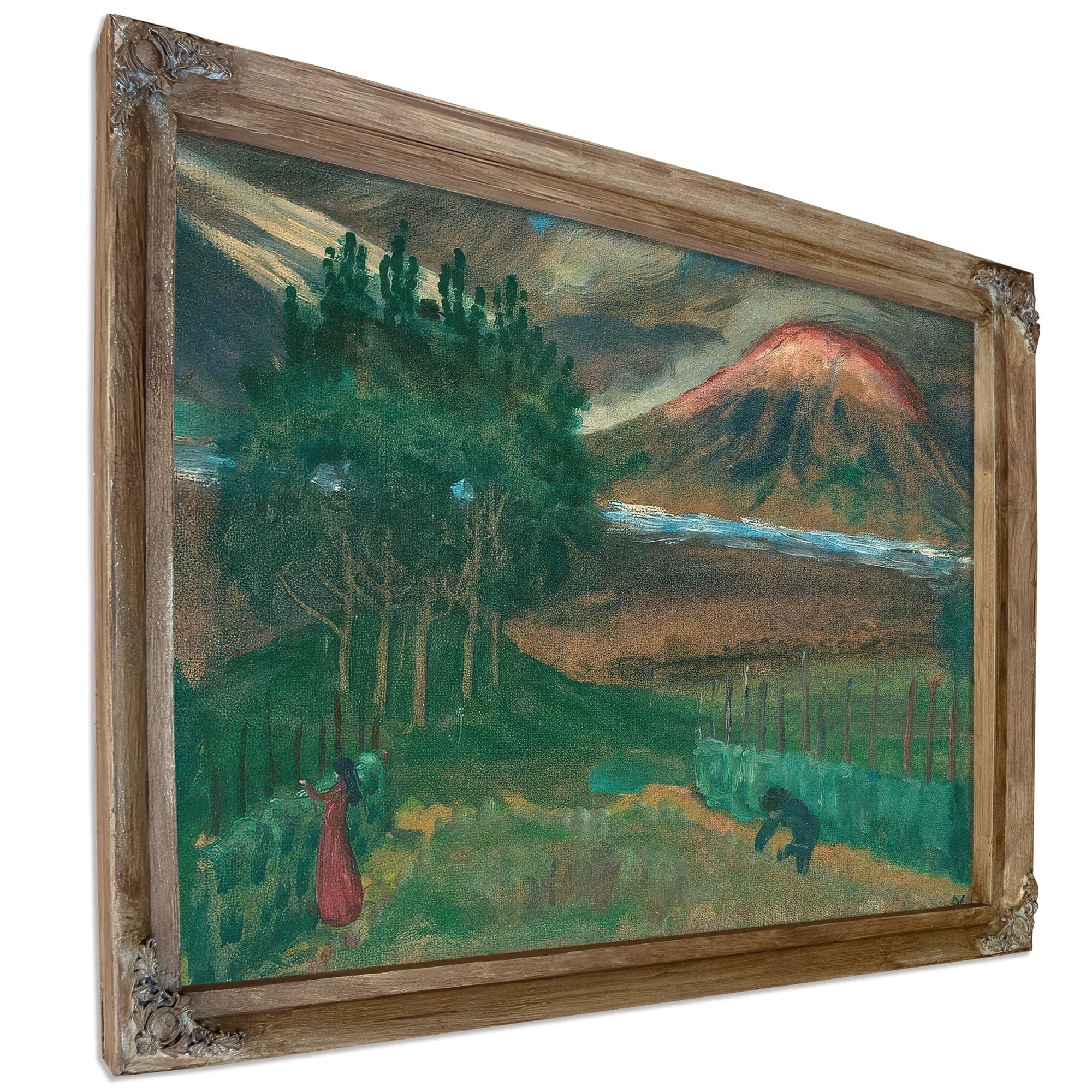Haymaking By Nicolai Astrup Fine Art Print