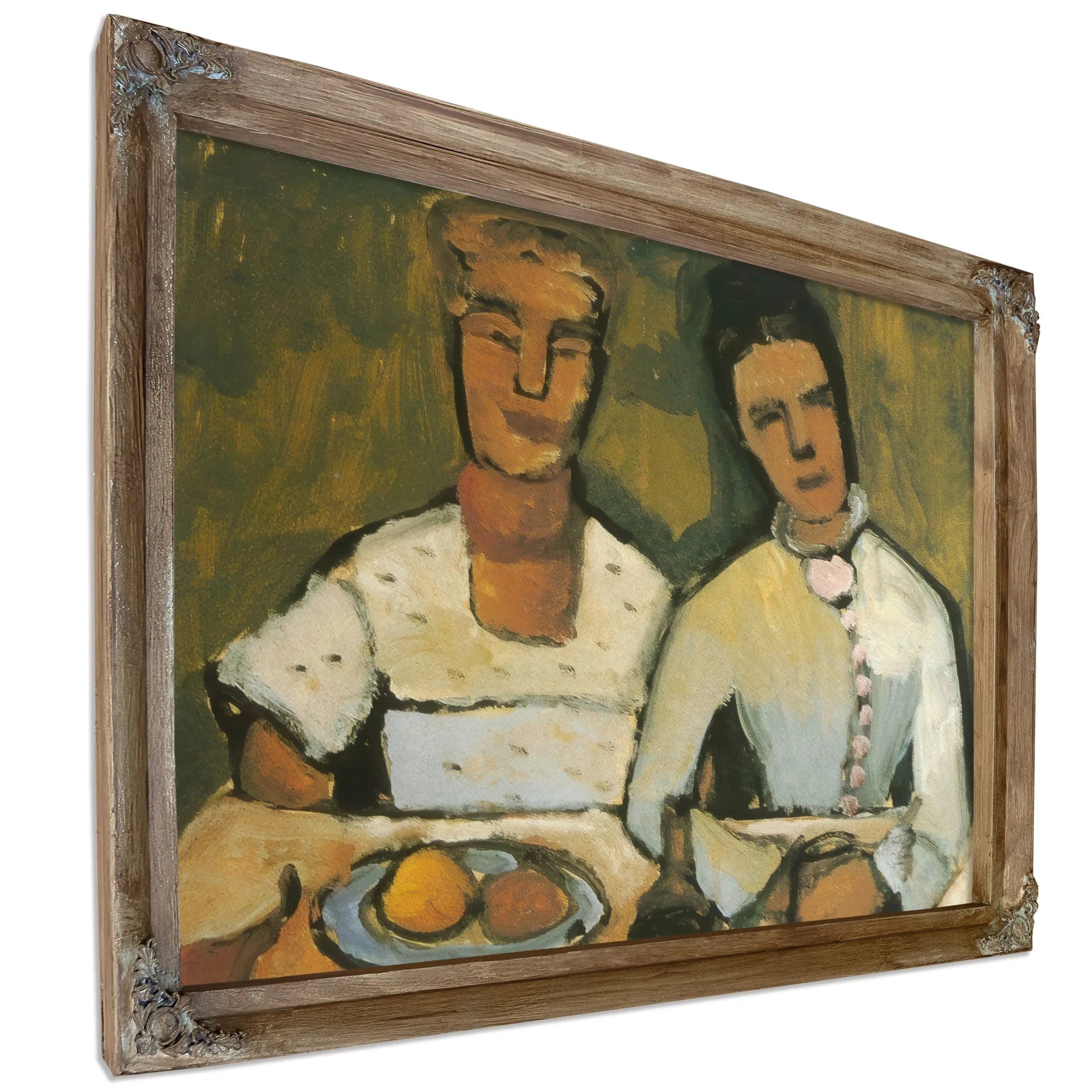 Lee Hoetger And Her Sister By Paula Modersohn Becker Fine Art Print