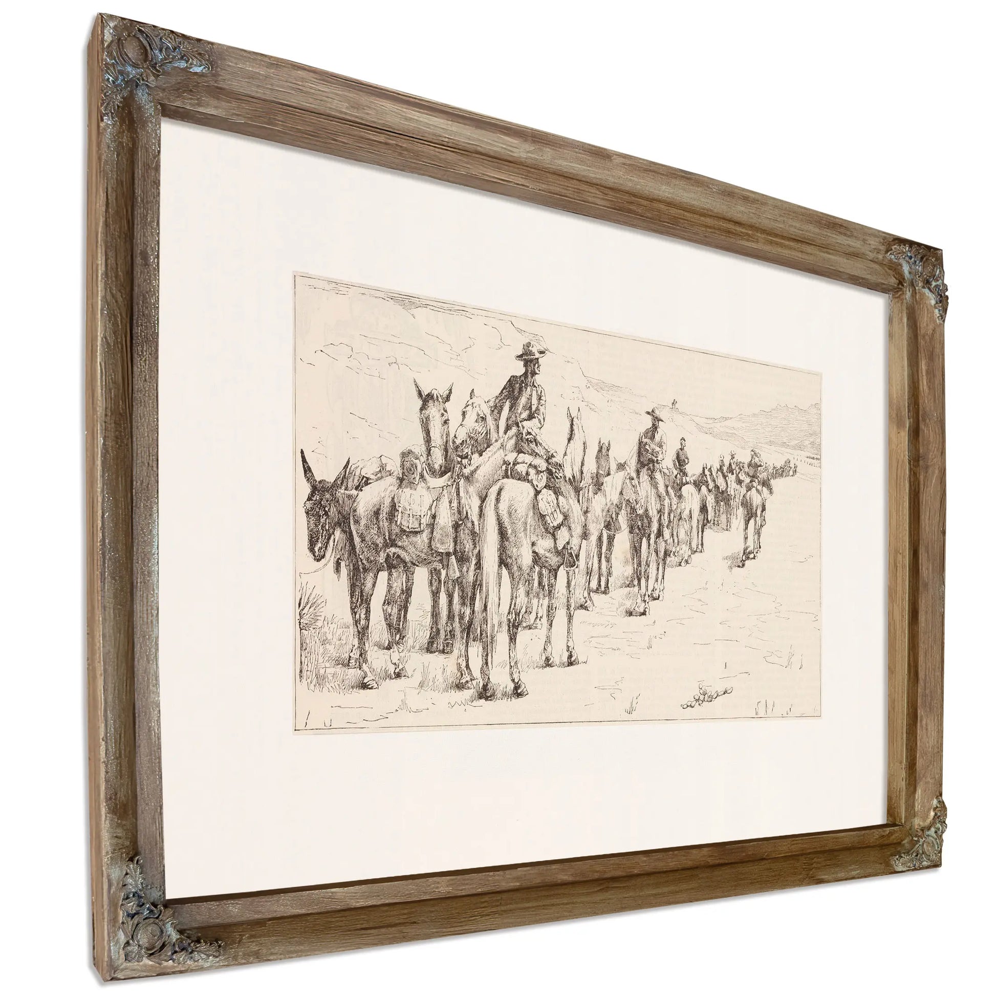 The Fourth Trooper by Frederic Remington