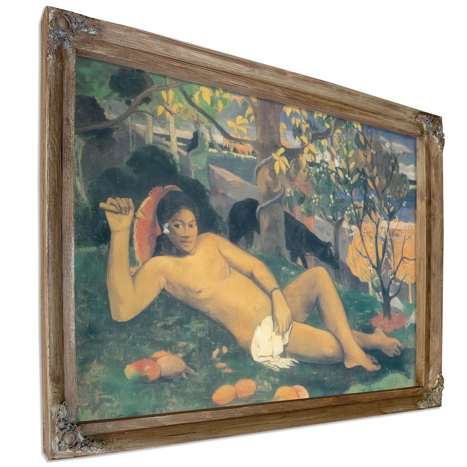 Te Arii Vahine ( The King's Wife) By Paul Gauguin Fine Art Print