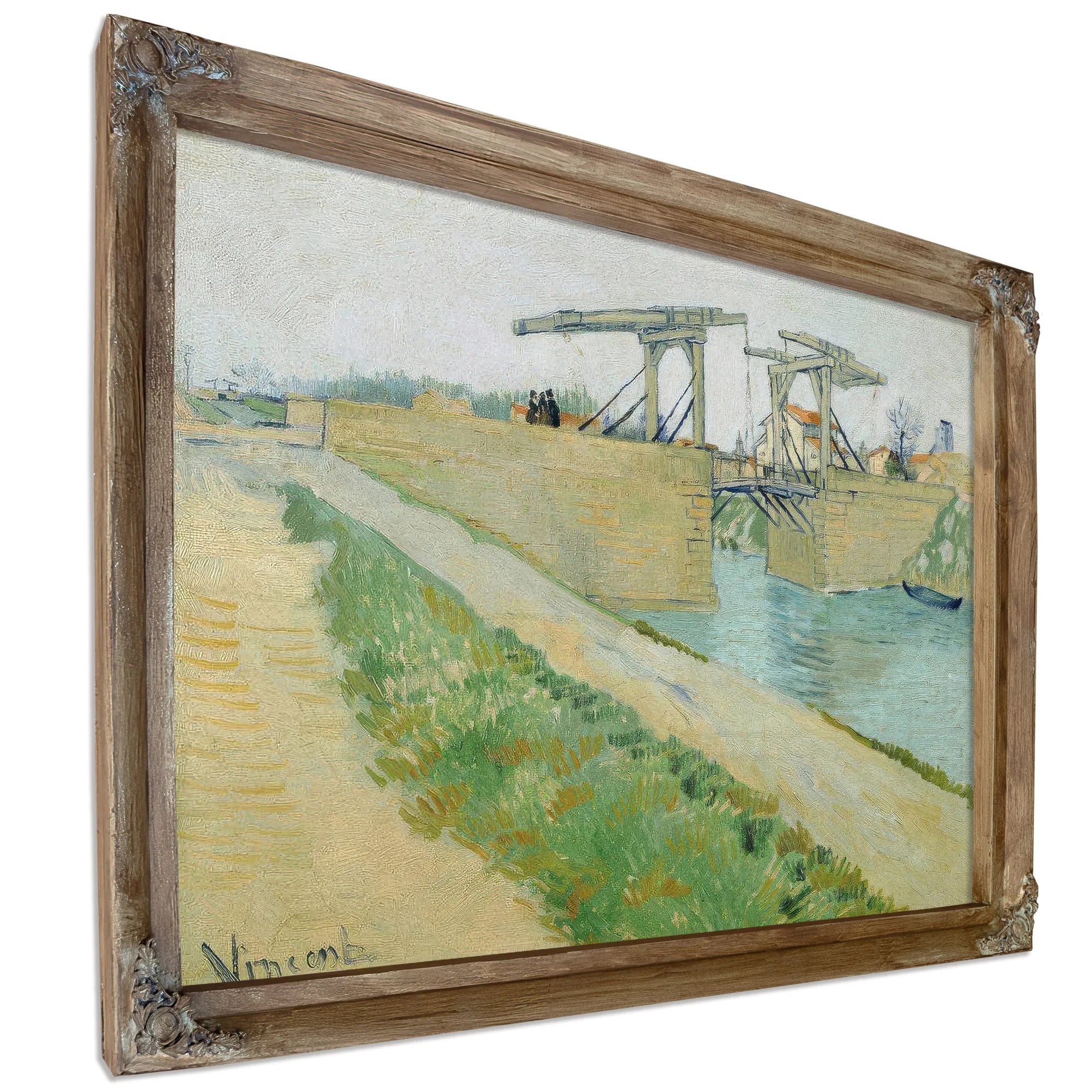 The Langlois Bridge By Vincent Van Gogh Fine Art Print