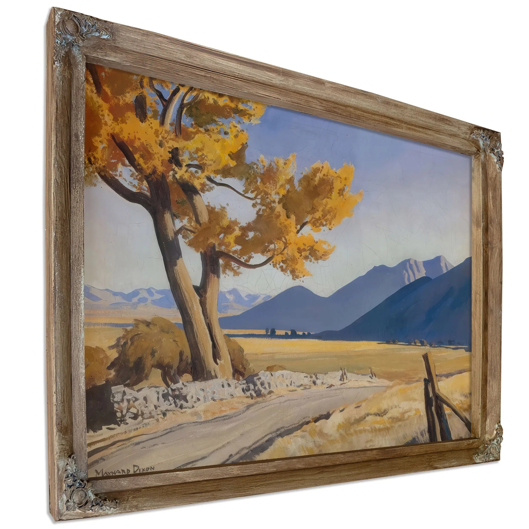 Limit Of Deseret By Maynard Dixon Fine Art Print