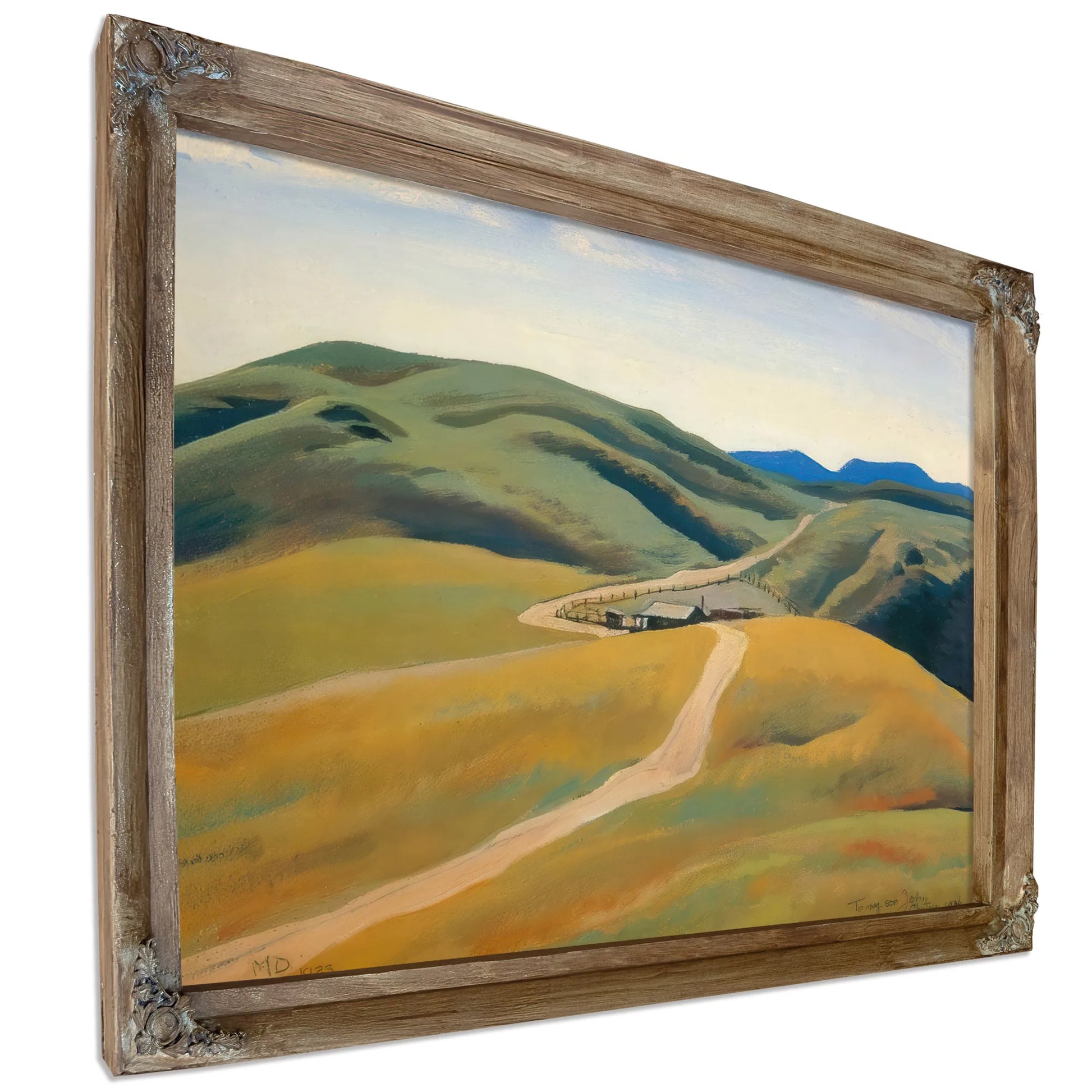 Sulpher Spring Ranch By Maynard Dixon Fine Art Print