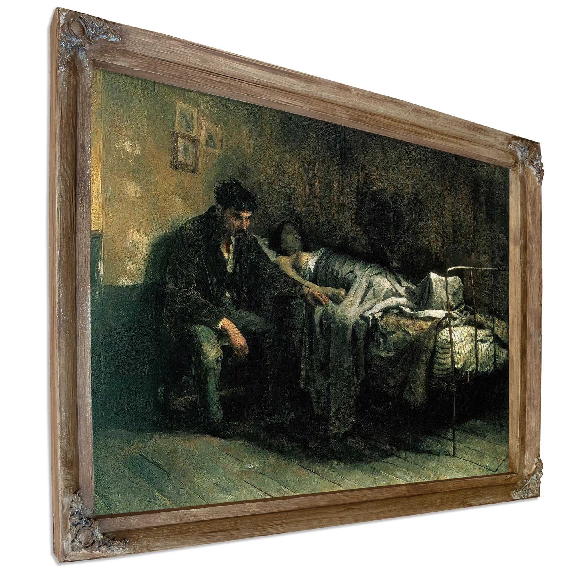 The Misery 1886 By Cristobal Rojas Poleo Fine Art Print