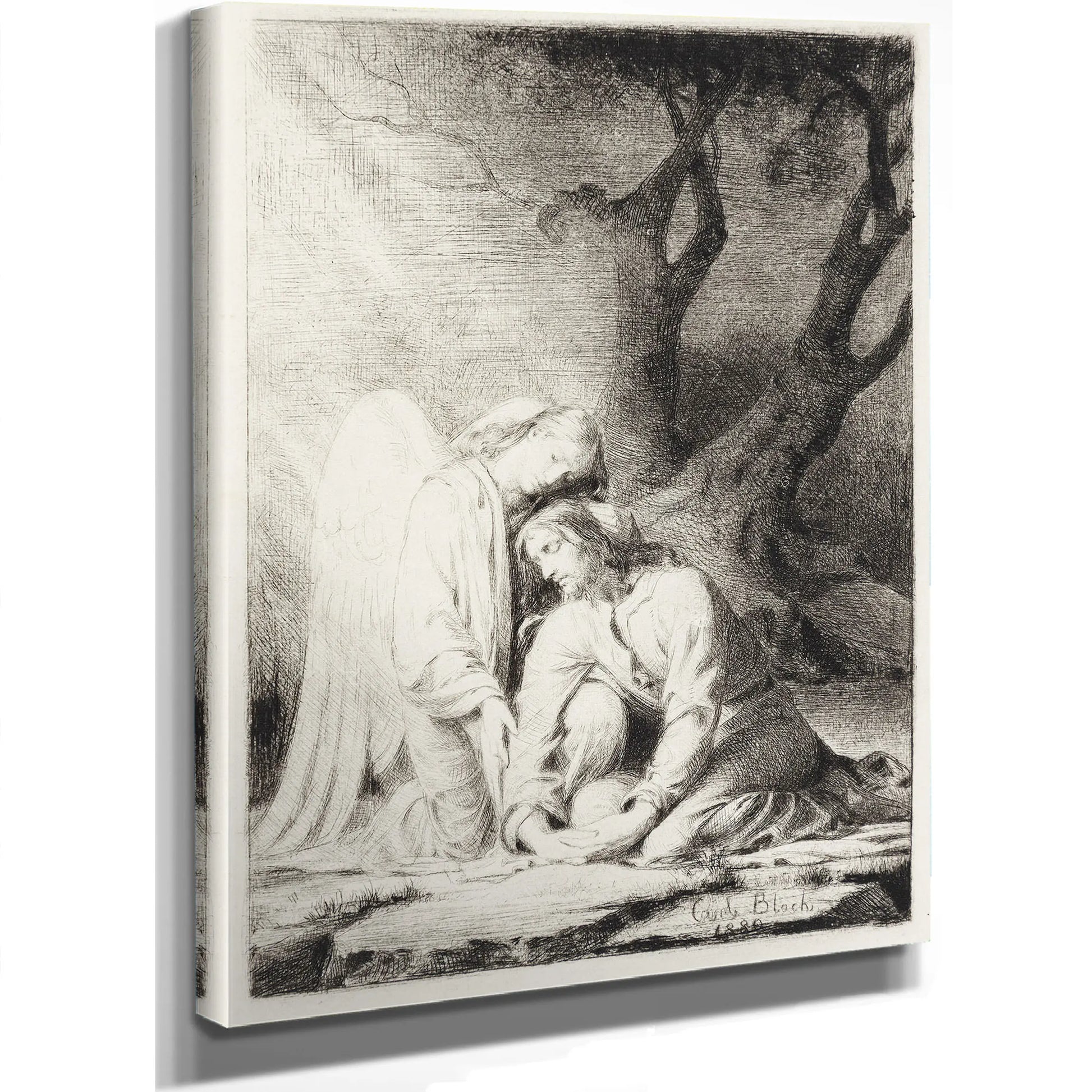 Christ In The Garden Of Gethsemane 5 by Carl Bloch