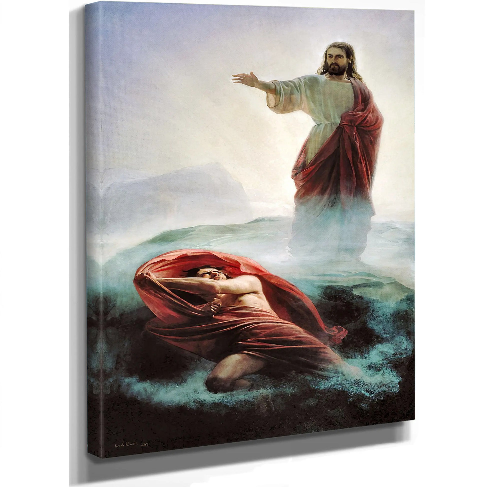 Denying Satan by Carl Bloch