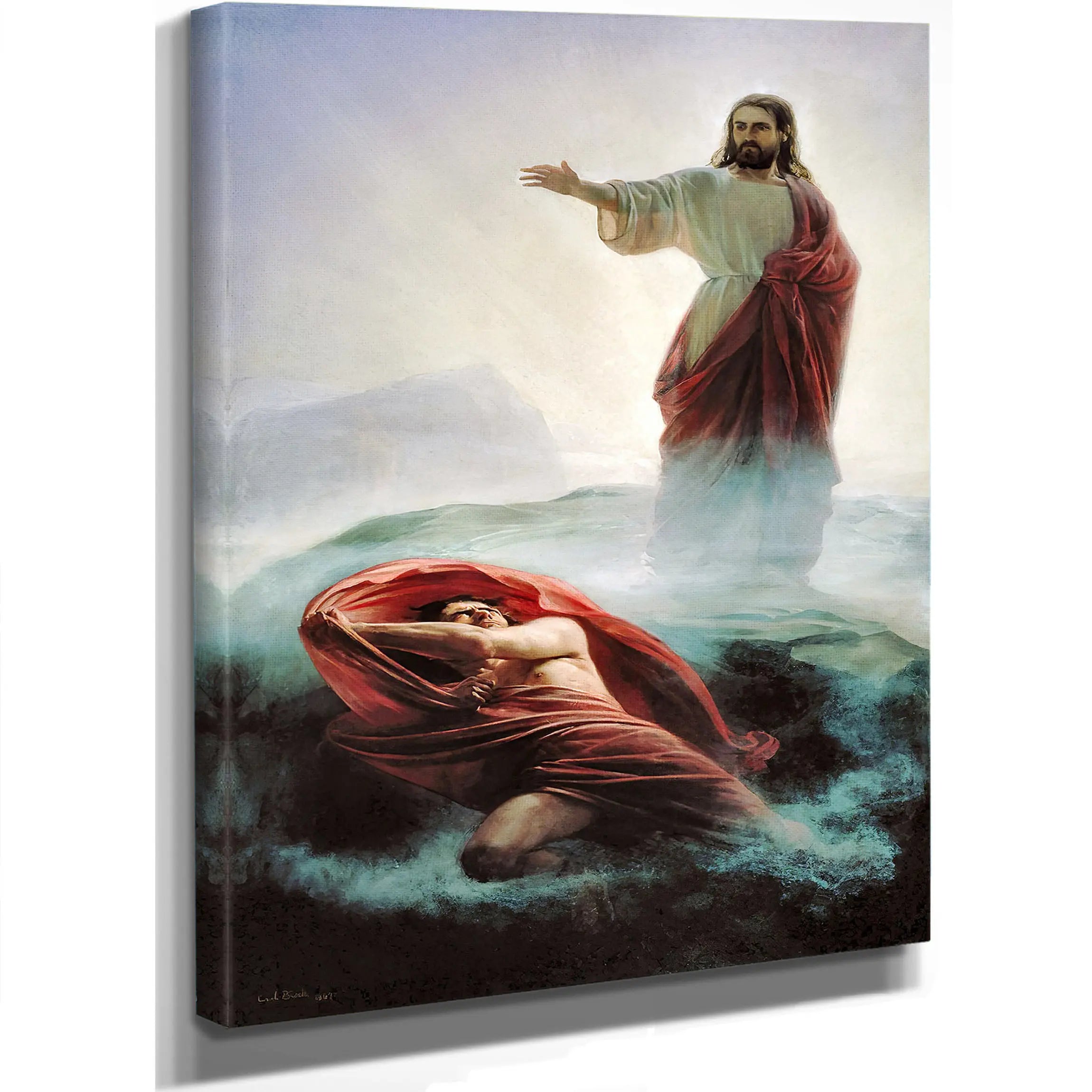 Denying Satan by Carl Bloch