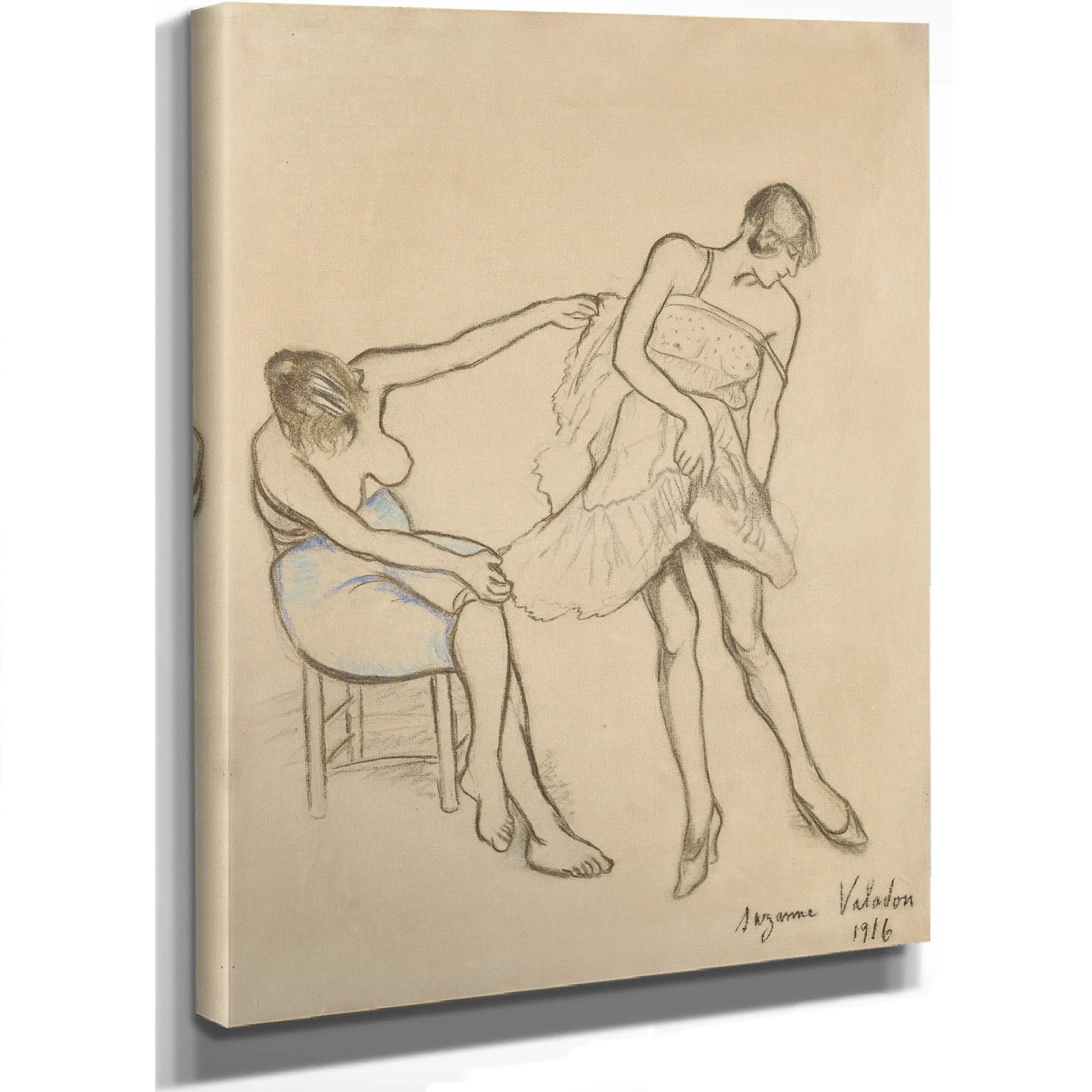 L Essayage by Suzanne Valadon
