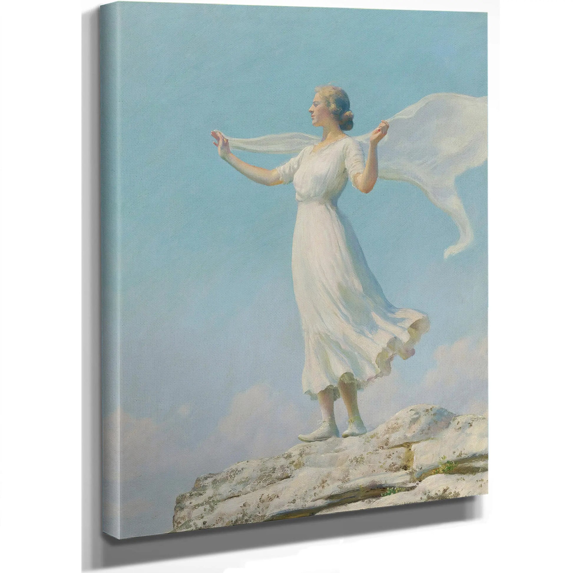The South Wind (The Breezy Day) (1917) by Charles Courtney Curran