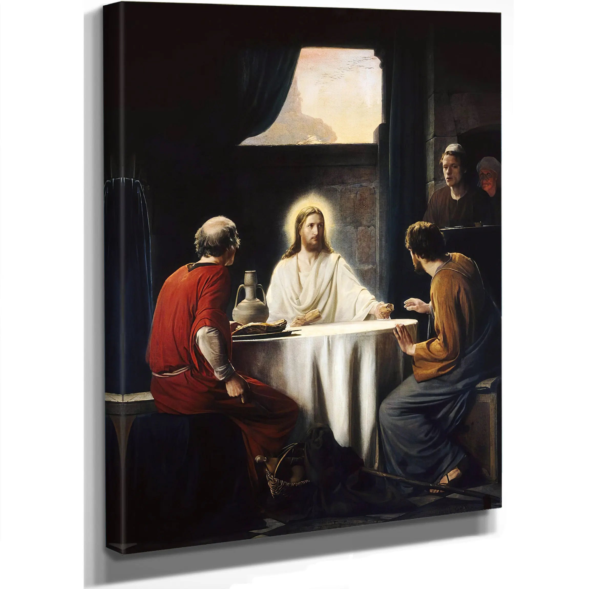 Supper At Emaus by Carl Bloch