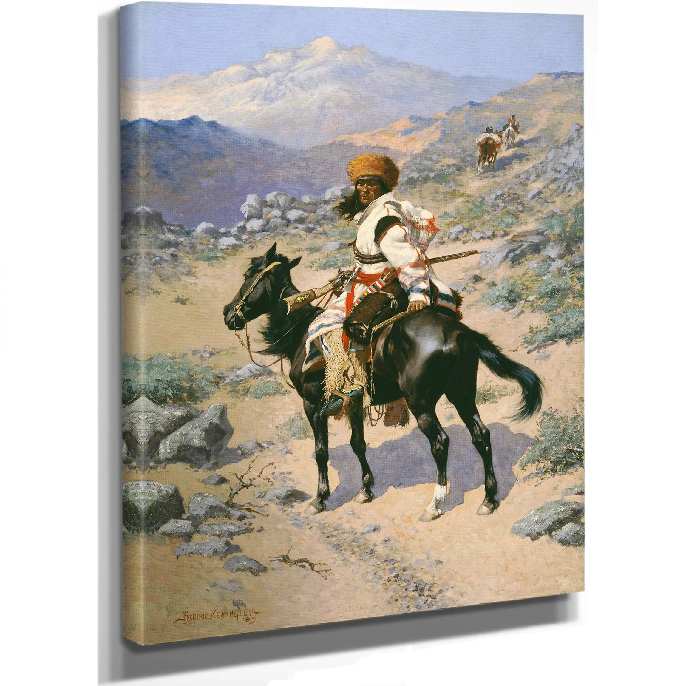 An Indian Trapper by Frederic Remington