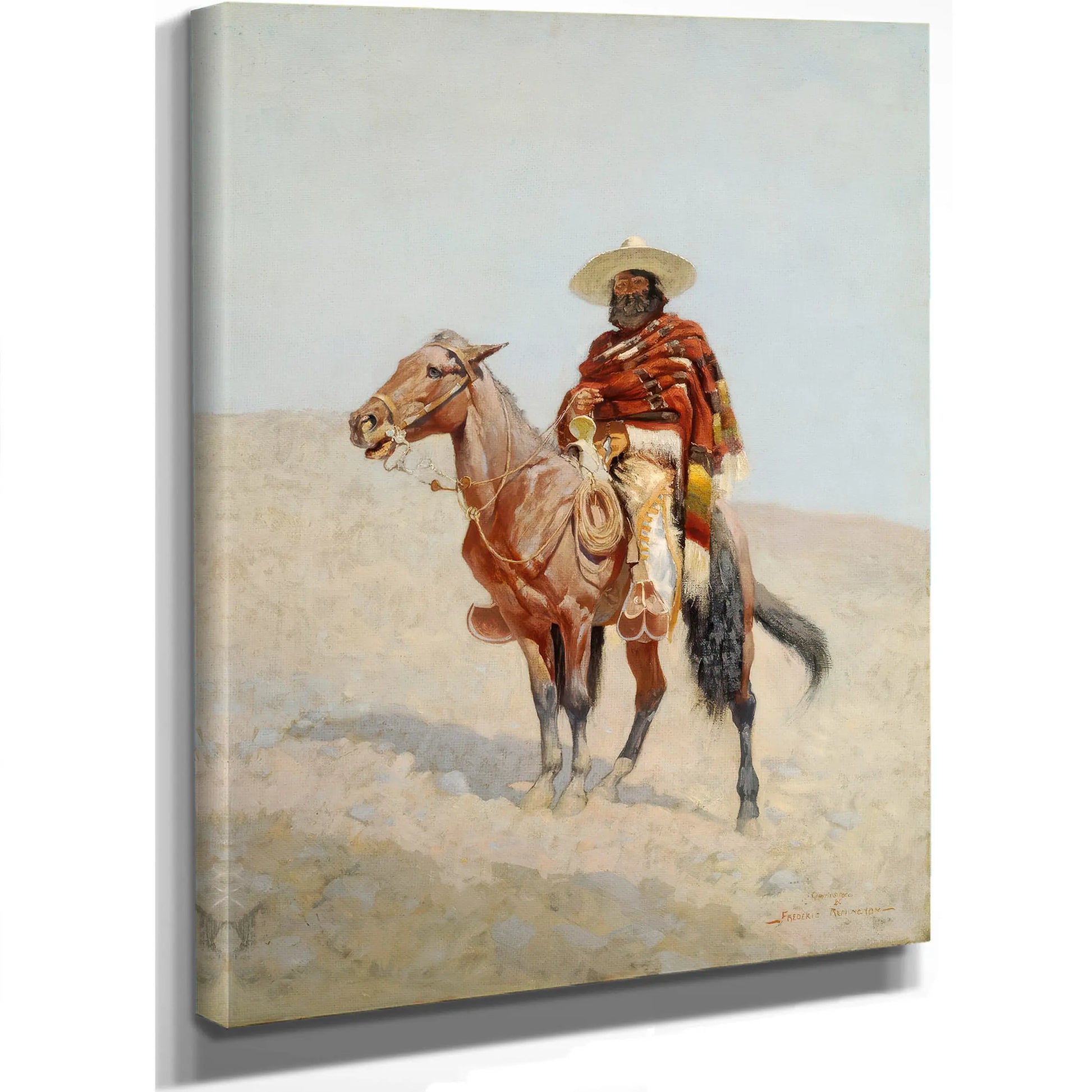 A Mexican Vaquero by Frederic Remington