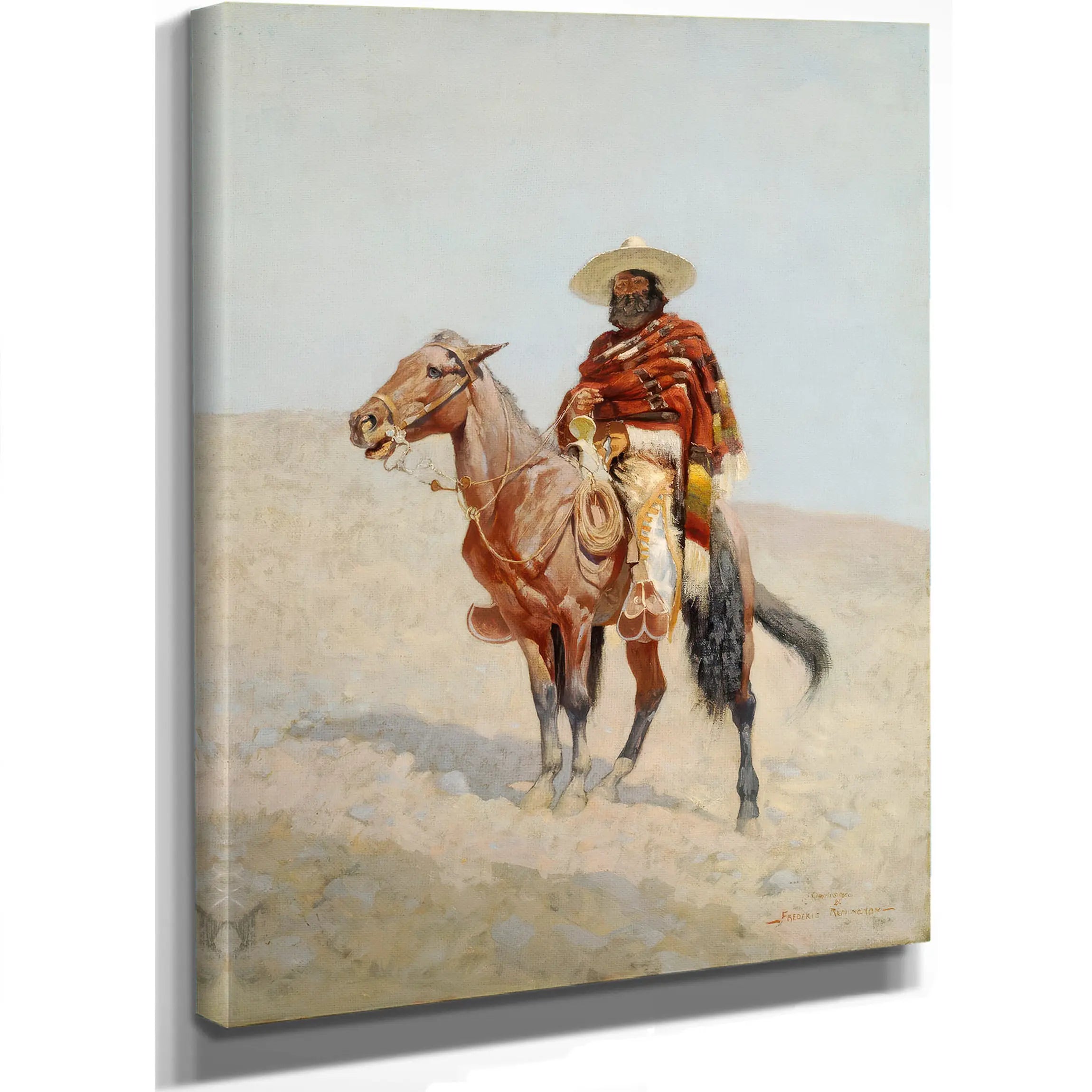 A Mexican Vaquero by Frederic Remington