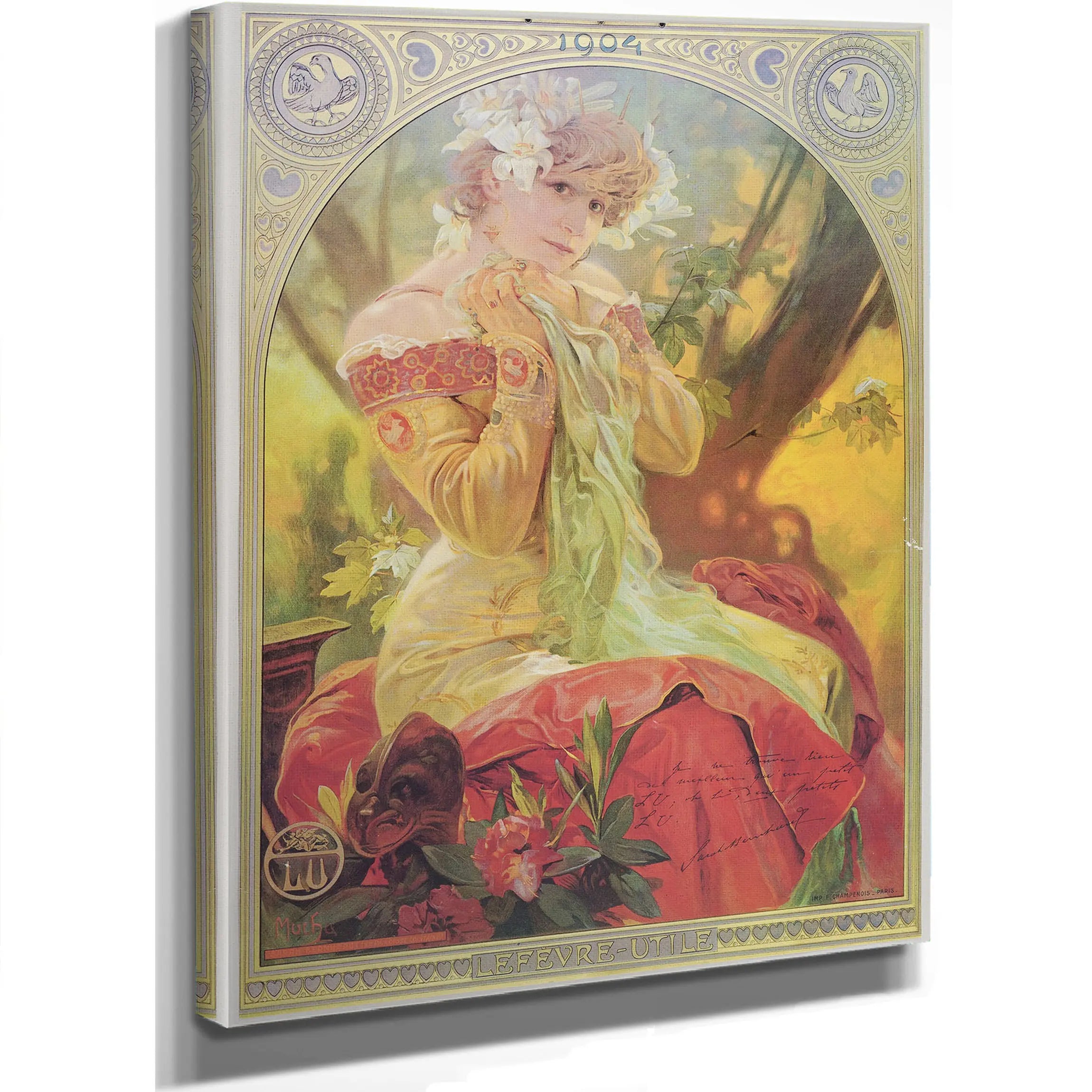 Sarah Bernardt Alfons Mucha by Alphonse Mucha