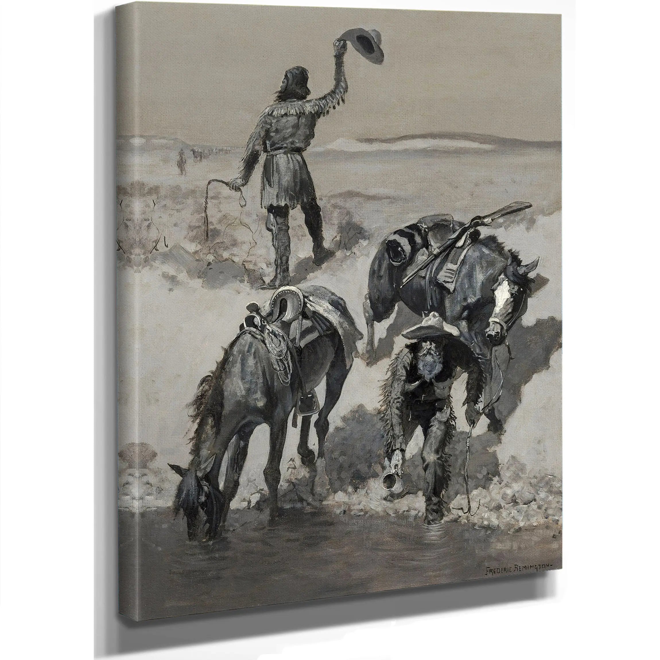 Water by Frederic Remington