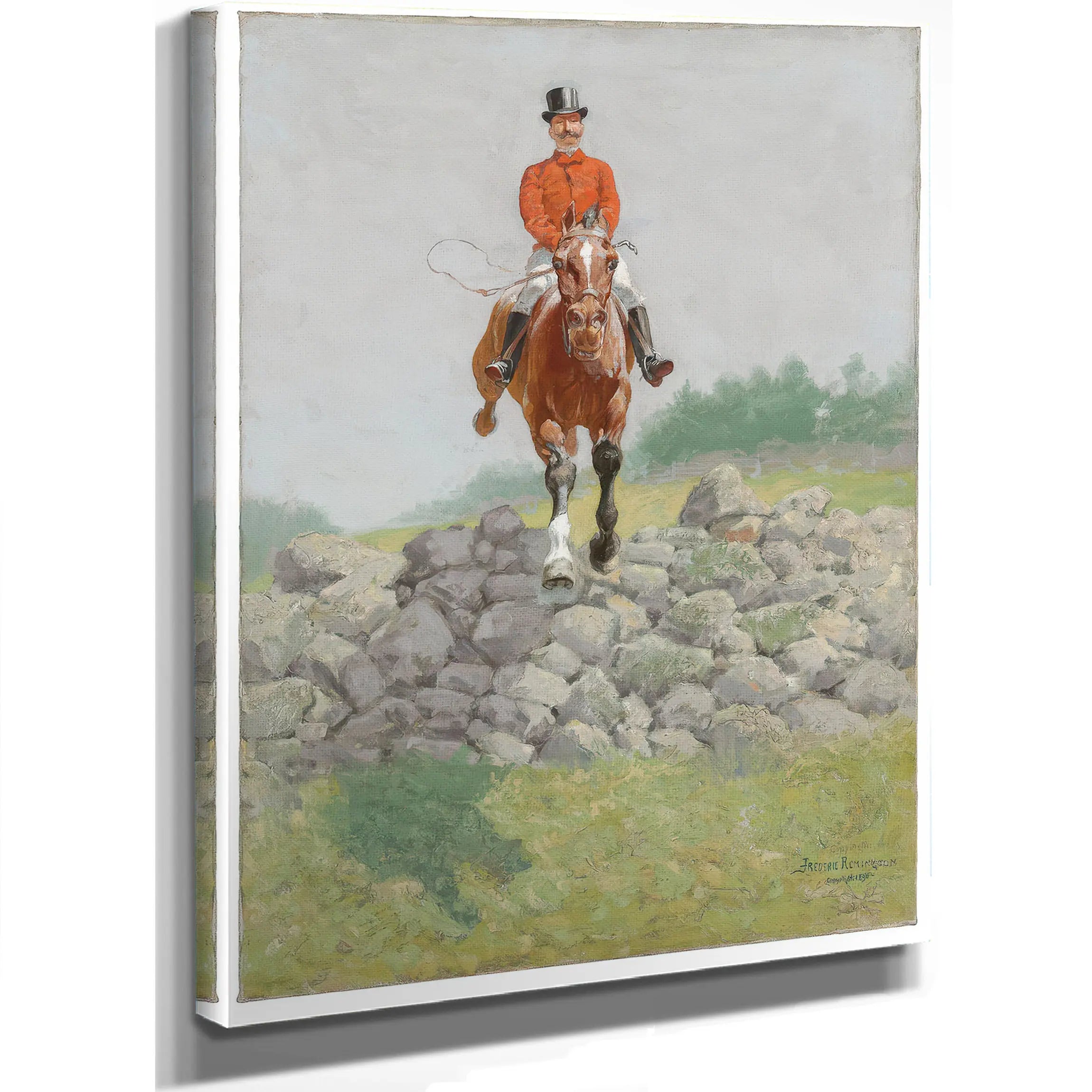 A Hunting Man by Frederic Remington