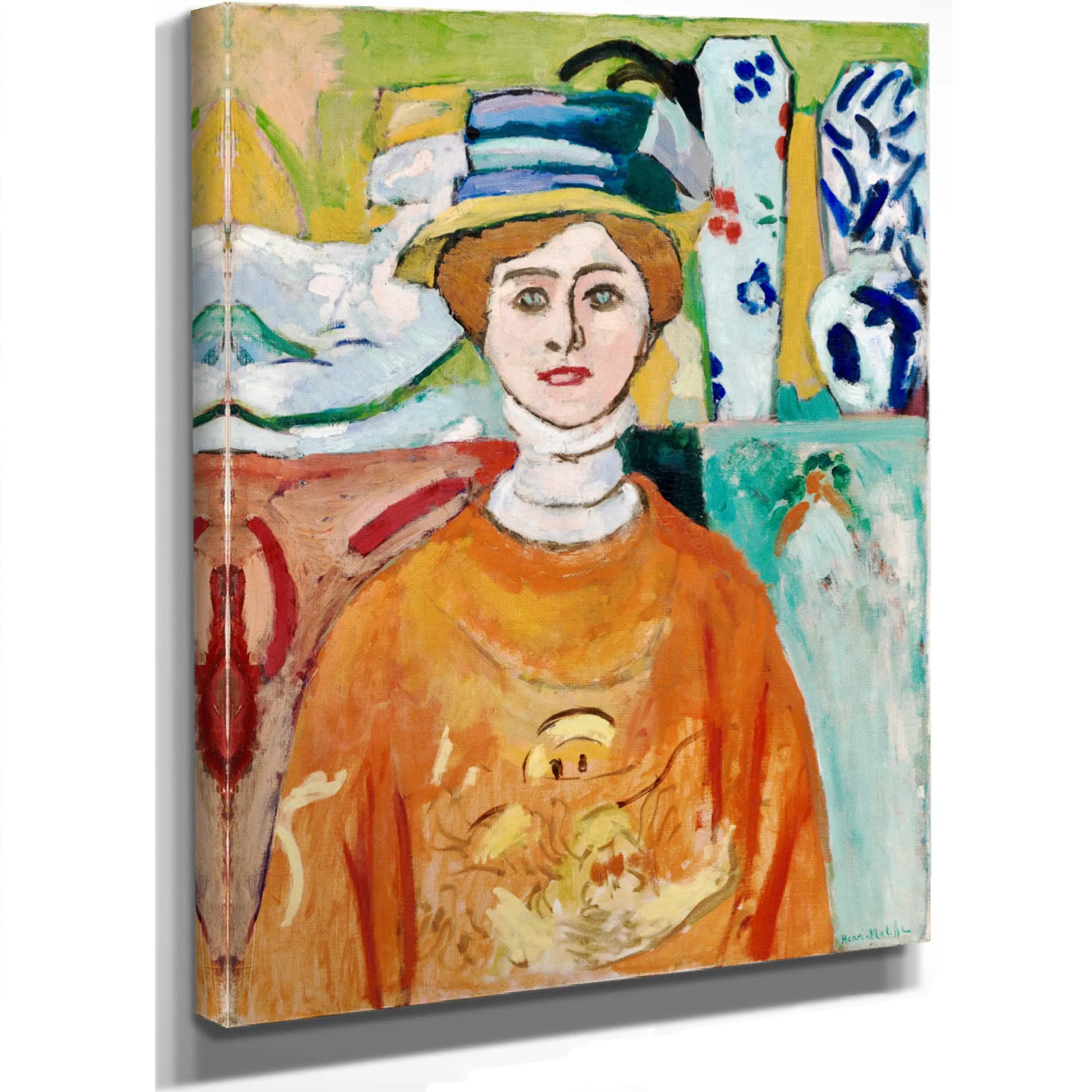 Girl With Tulips (Jeanne Vaderin) by Henri Matisse
