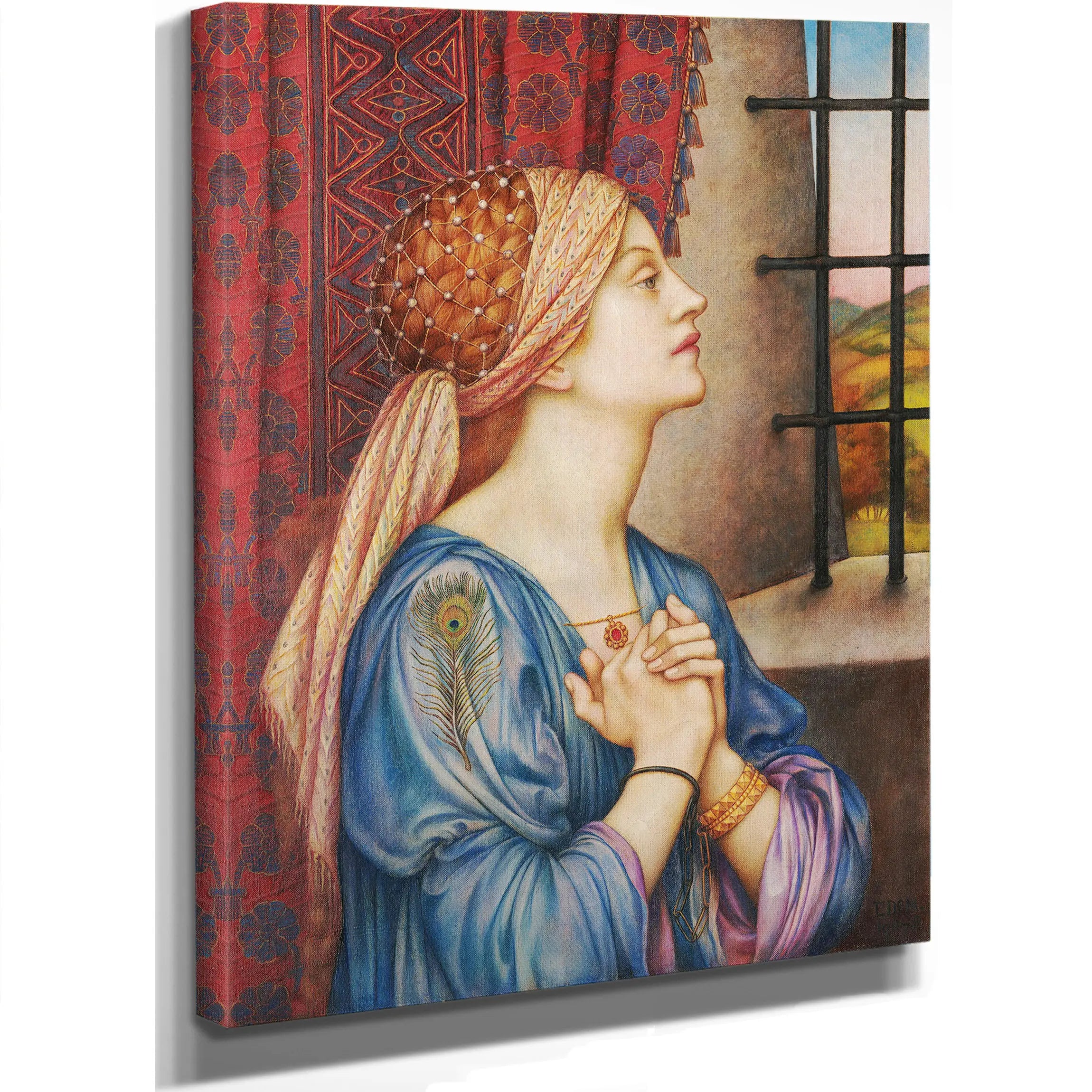 The Prisoner by Evelyn De Morgan