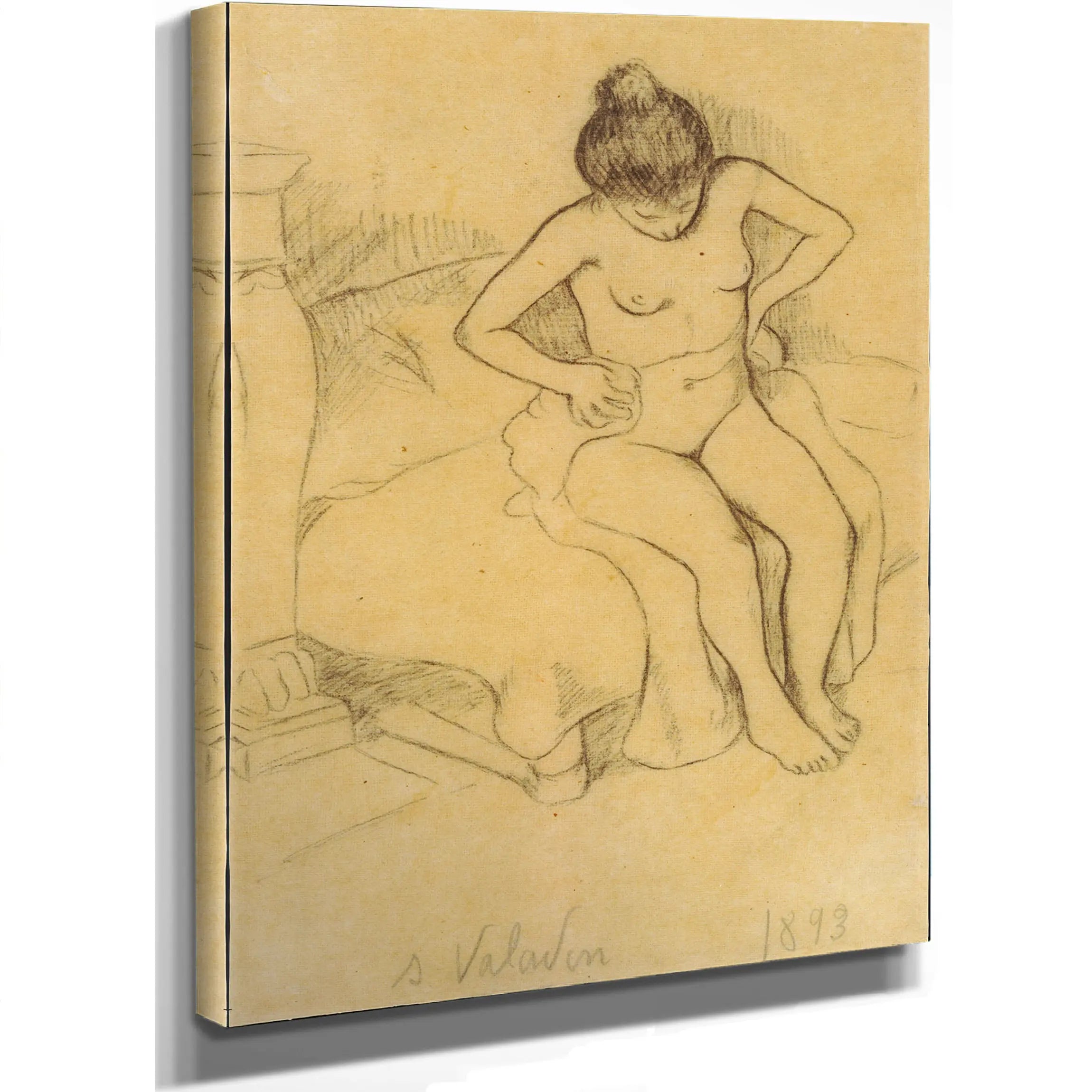 After The Bath by Suzanne Valadon