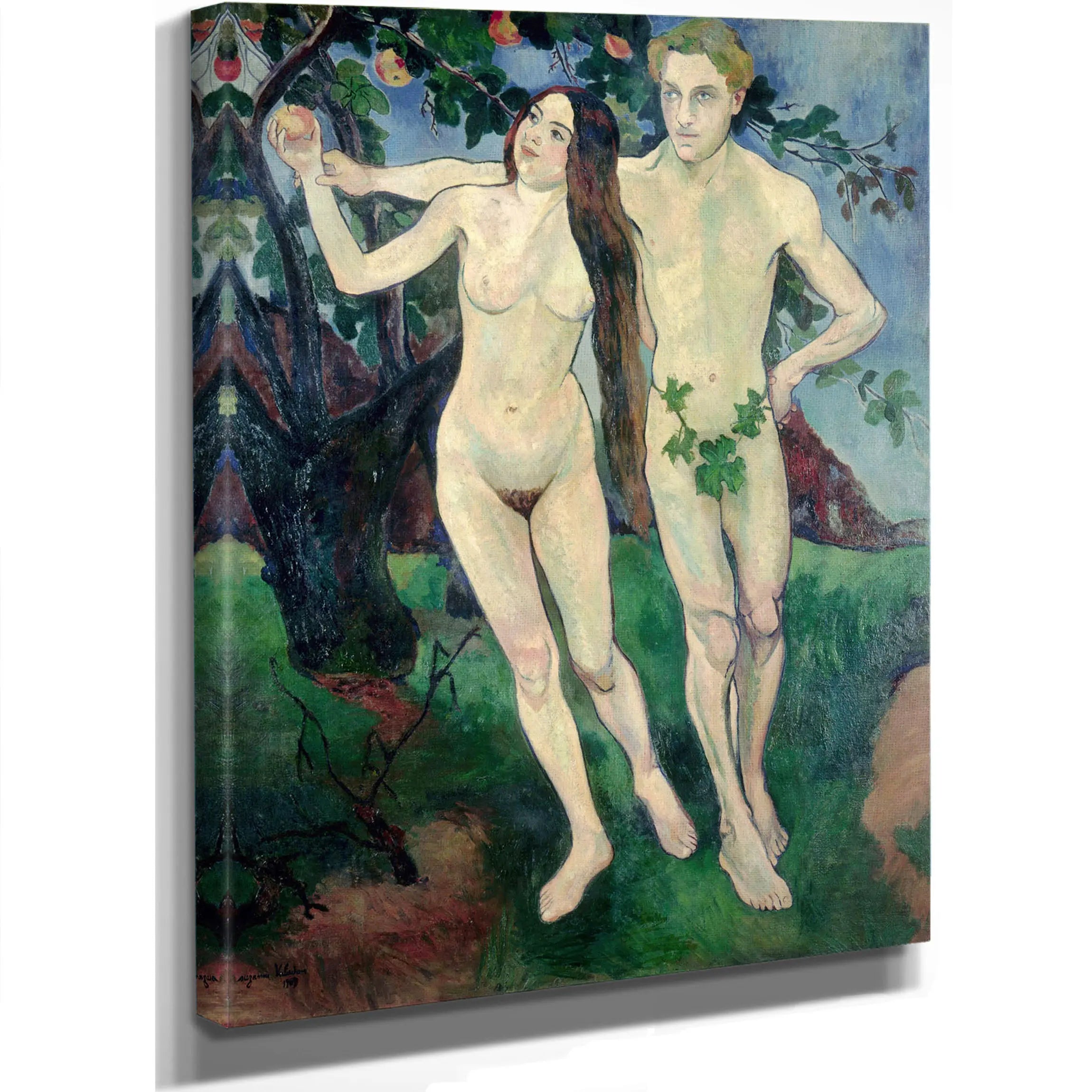 Adam And Eve by Suzanne Valadon