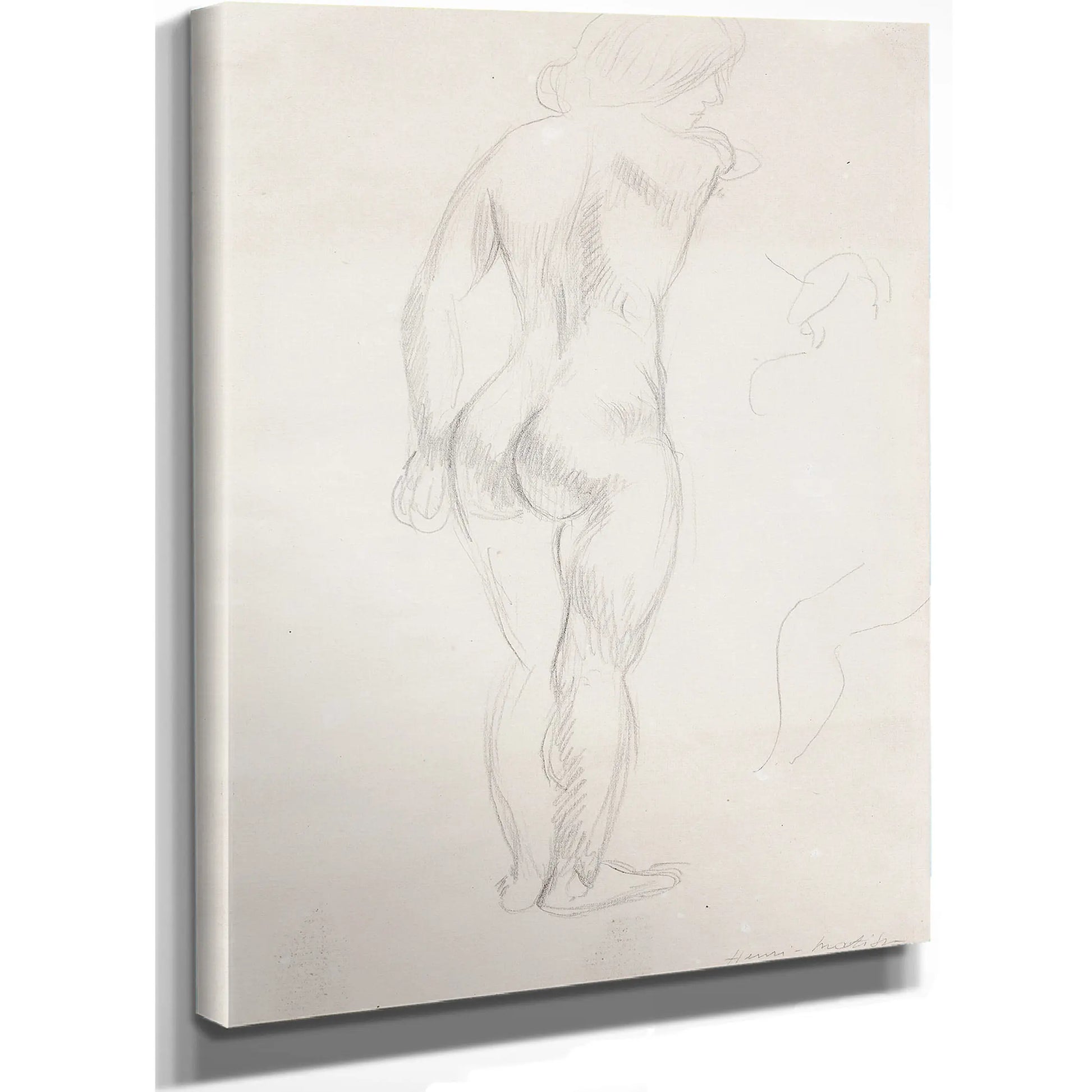 Standing Nude Back View (Nu Debout De Dos) by Henri Matisse