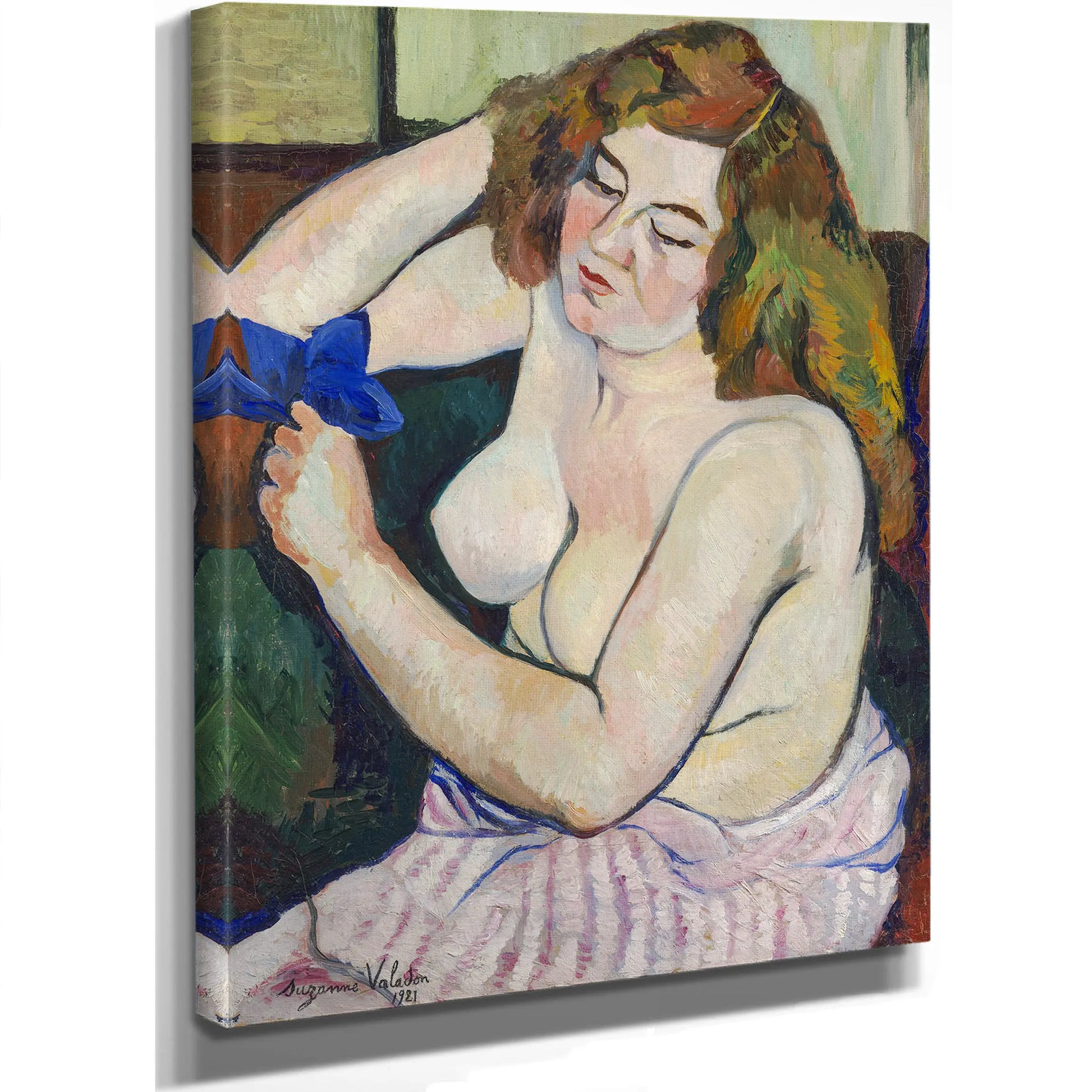 Femme Nue Assise 1921 by Suzanne Valadon