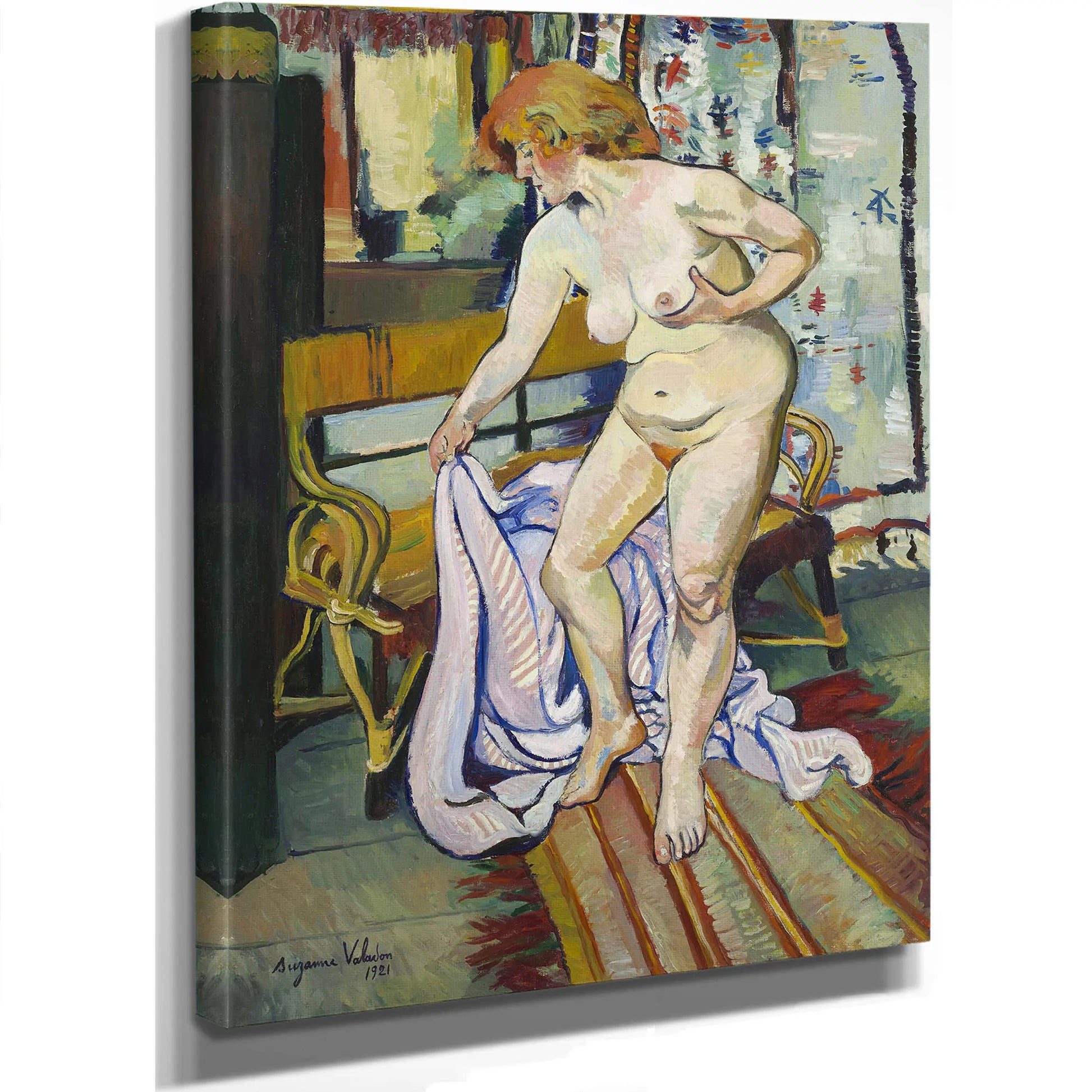Nu A La Draperie 1921 by Suzanne Valadon