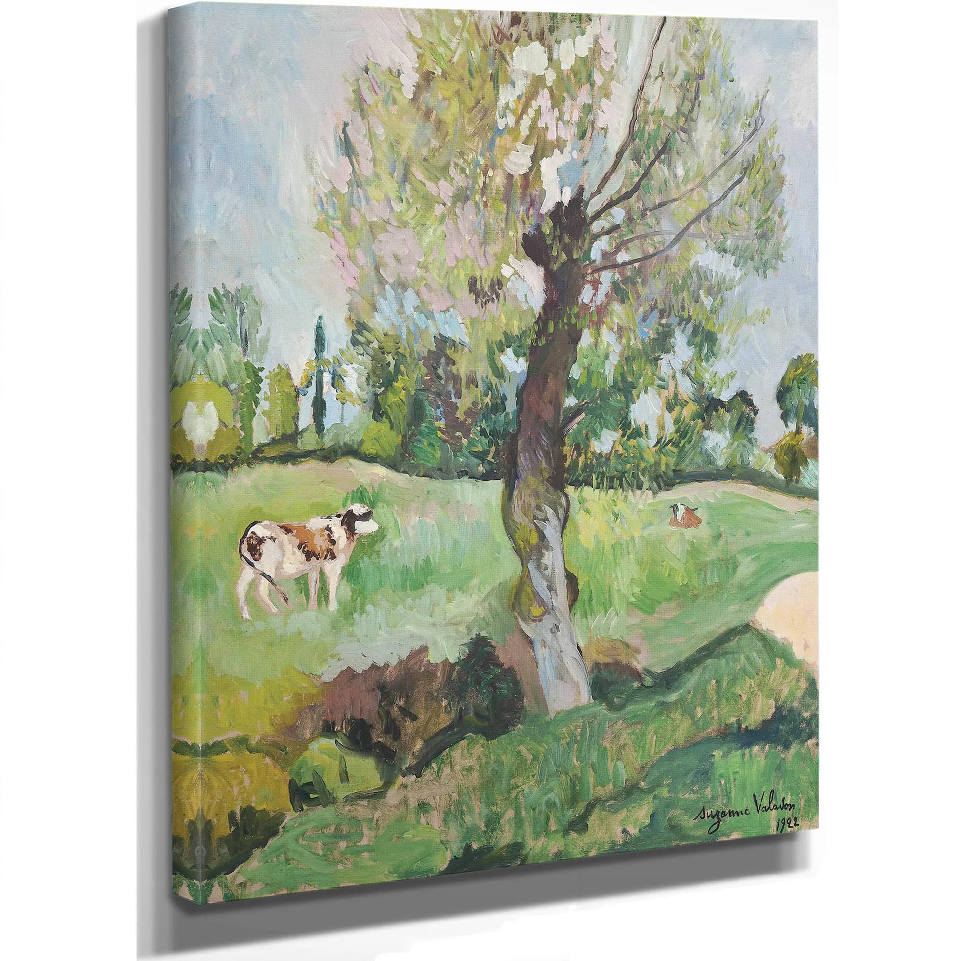 L Aulne Dans La Prairie by Suzanne Valadon