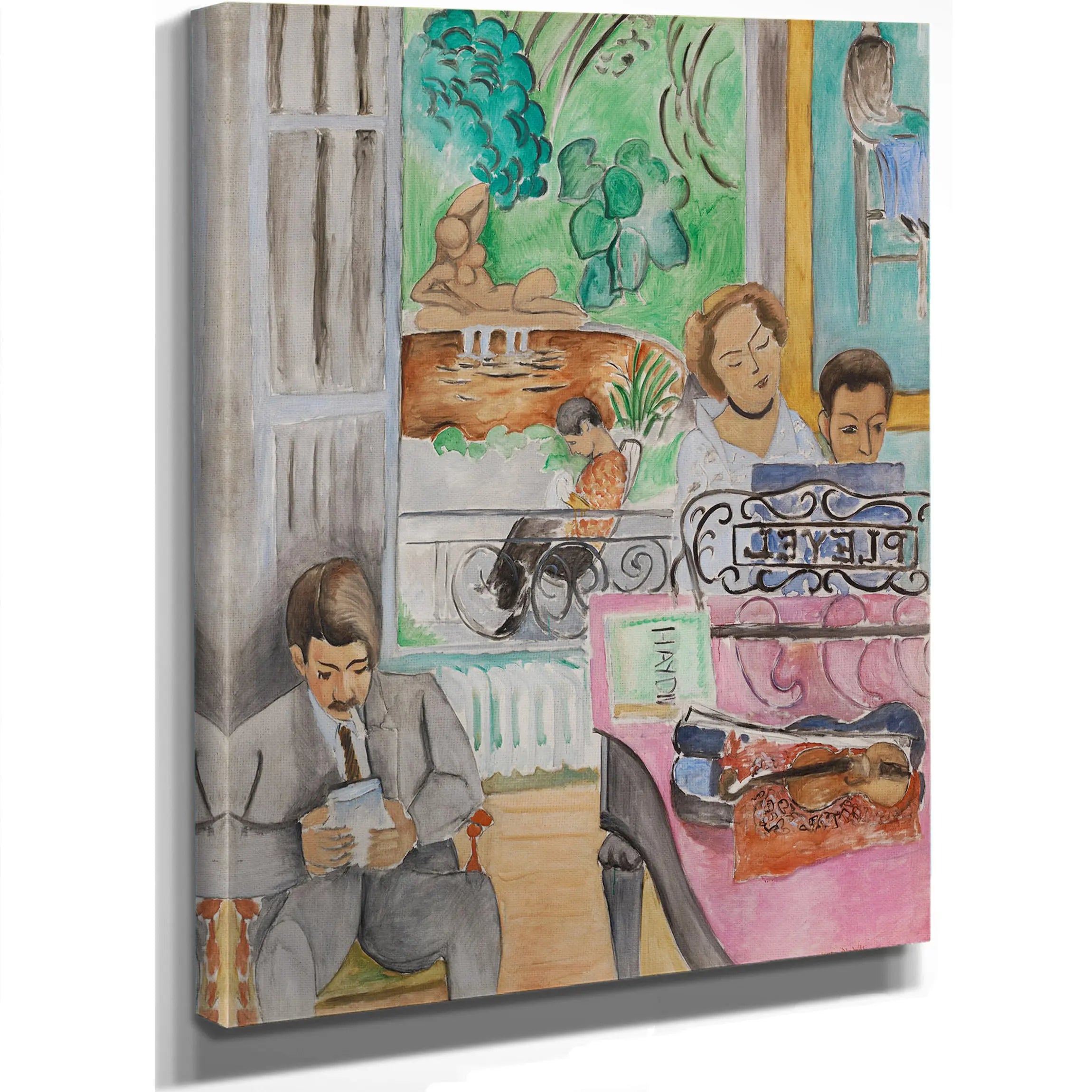 The Music Lesson (La Leçon De Musique) by Henri Matisse