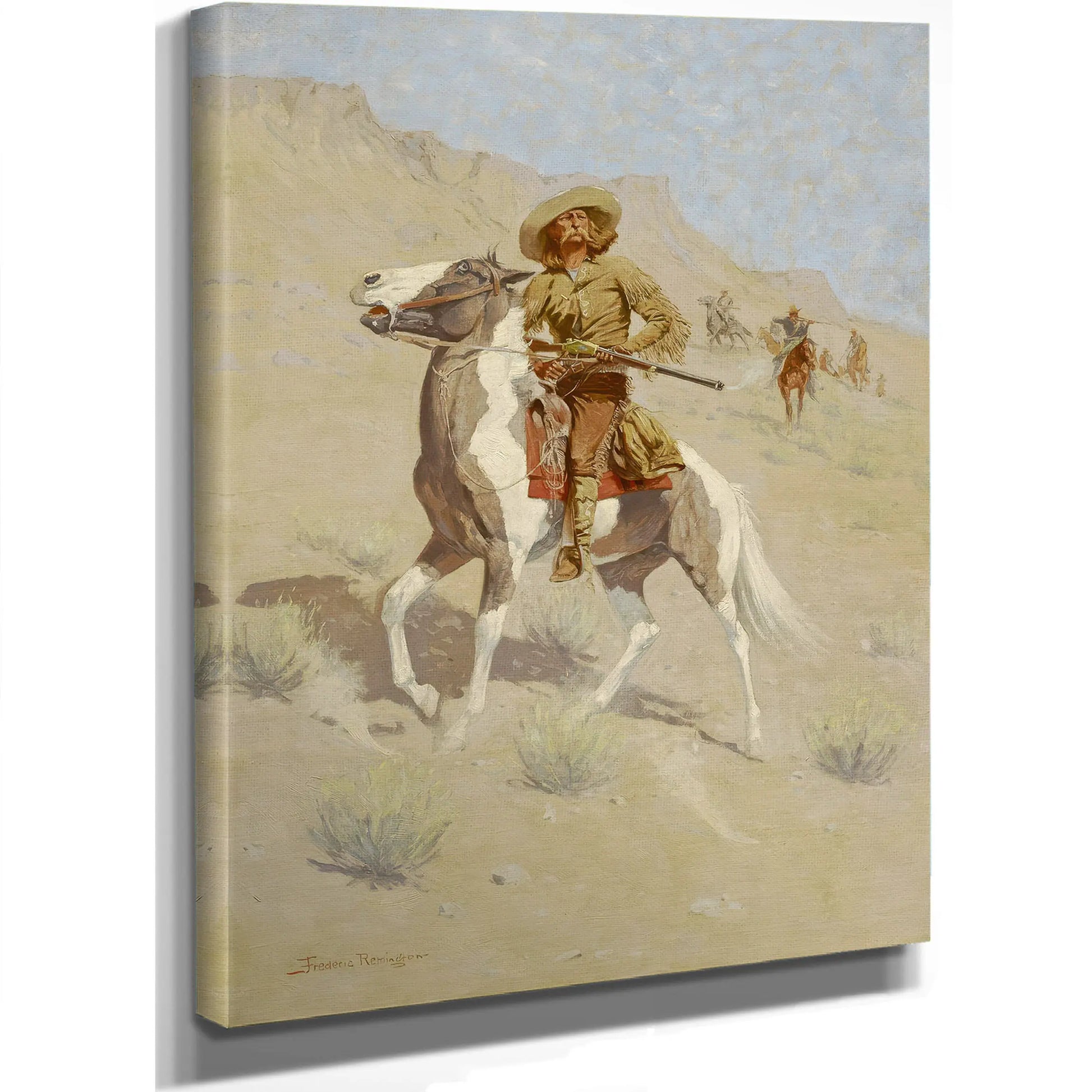 The Scout C  by Frederic Remington