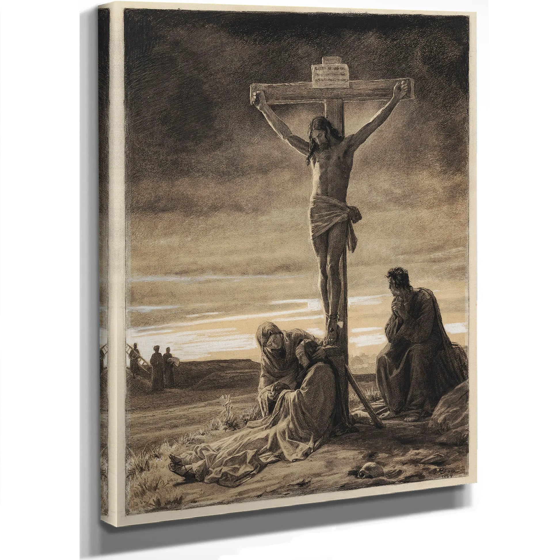 Christ On The Cross 34 by Carl Bloch
