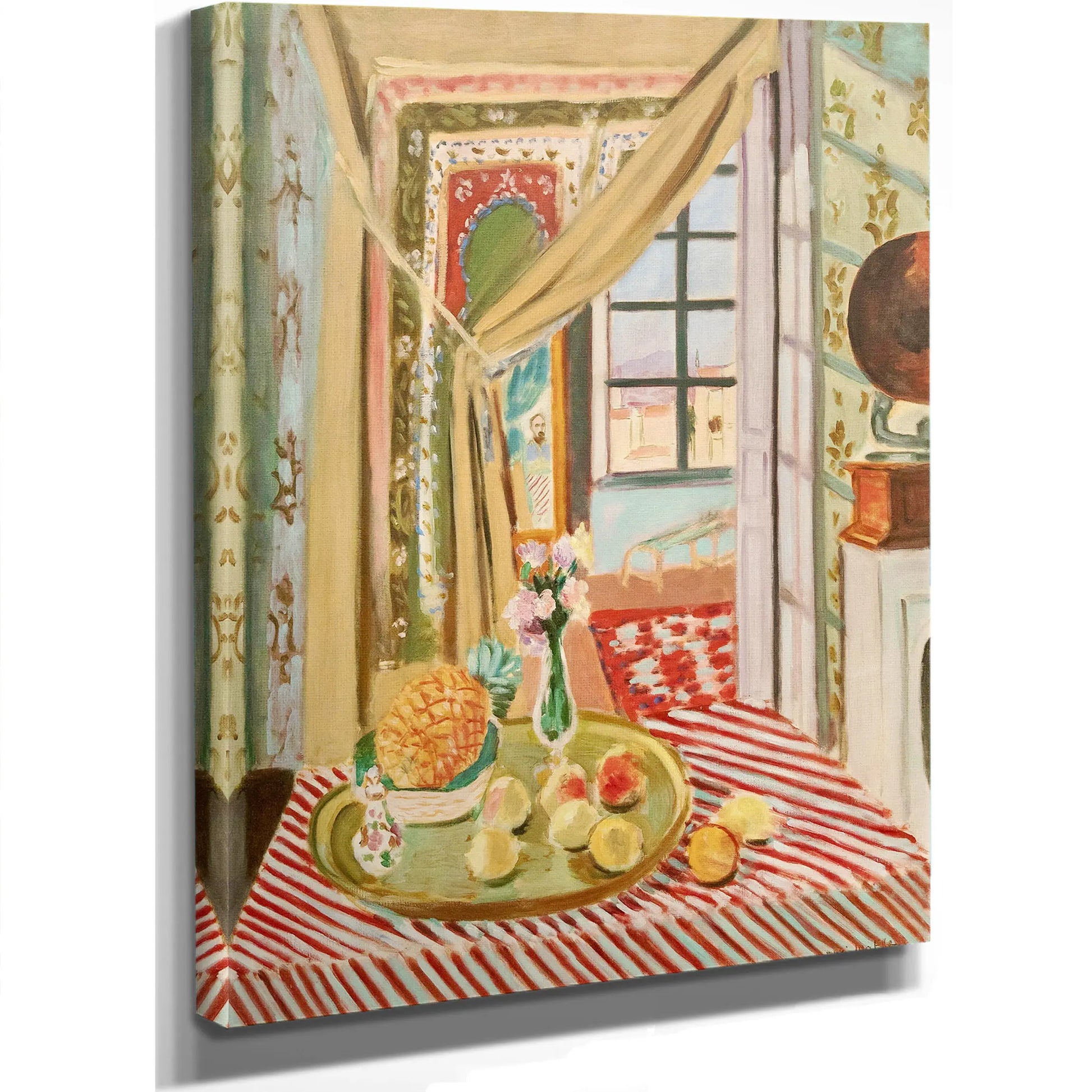 Interior With An Egyptian Curtain 1 by Henri Matisse