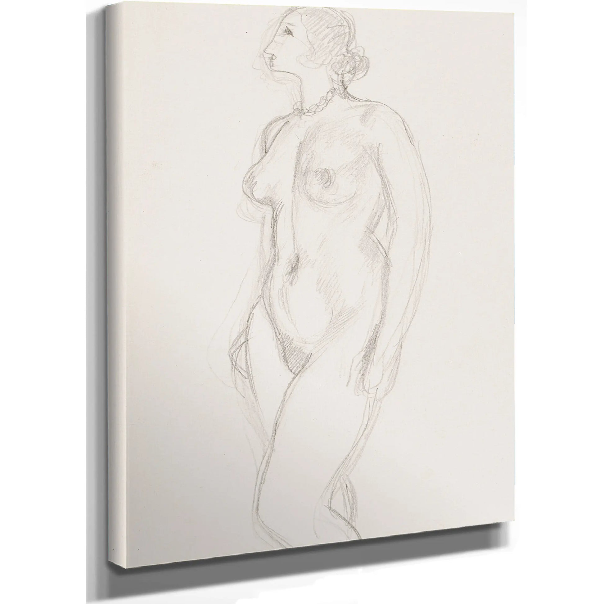 Standing Nude With Necklace by Henri Matisse