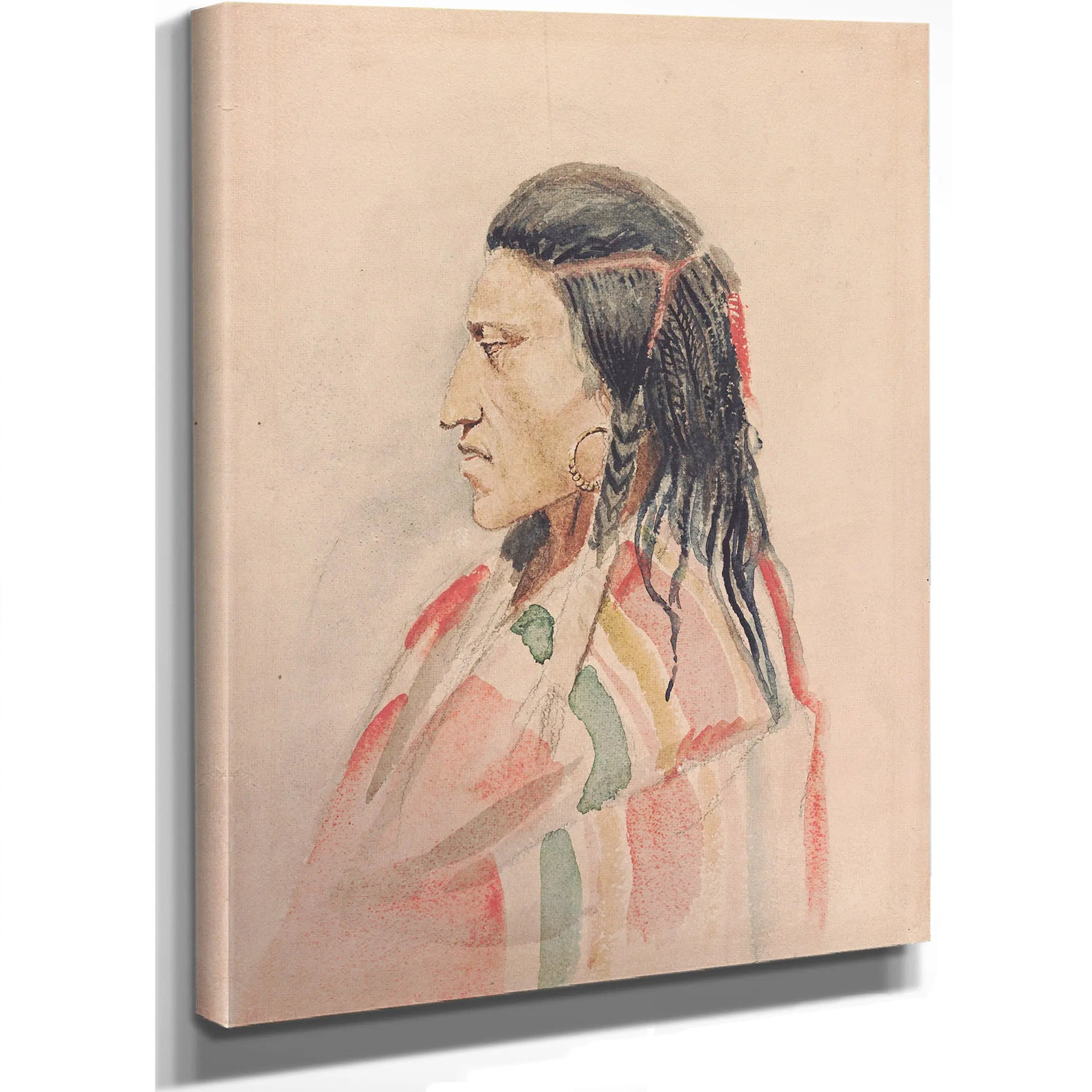 Indian Man by Charles Marion Russell