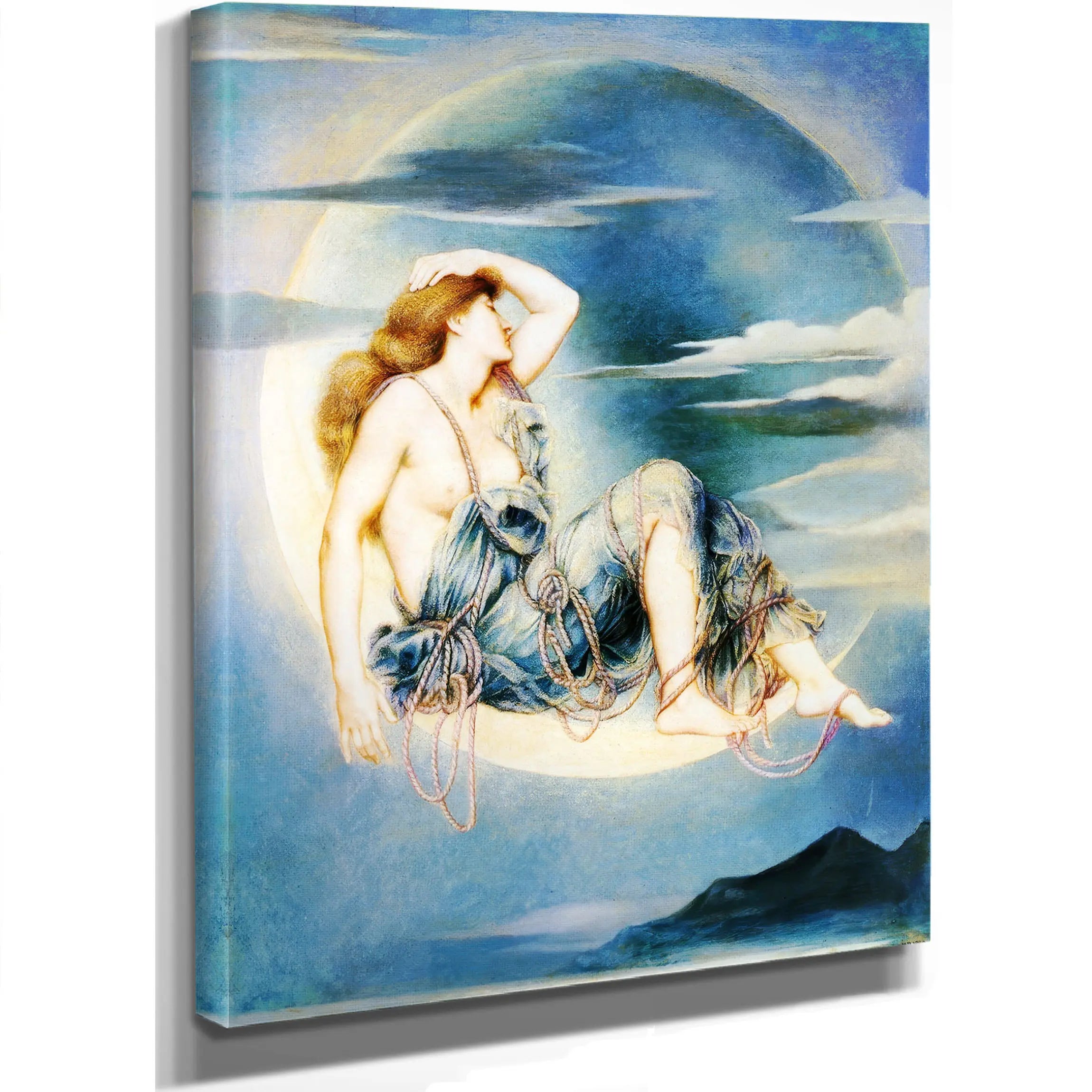 Morgan Evelyn De   Luna   1885 by Evelyn De Morgan