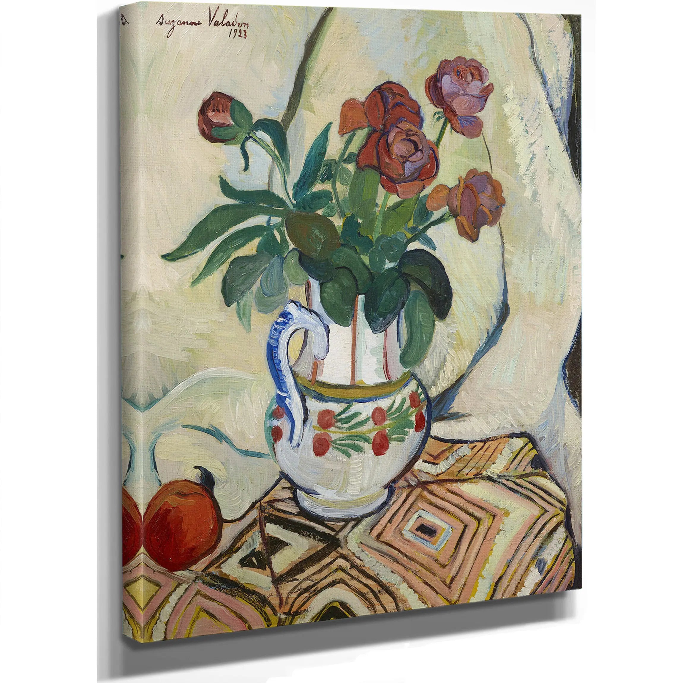 Bouquet De Roses by Suzanne Valadon