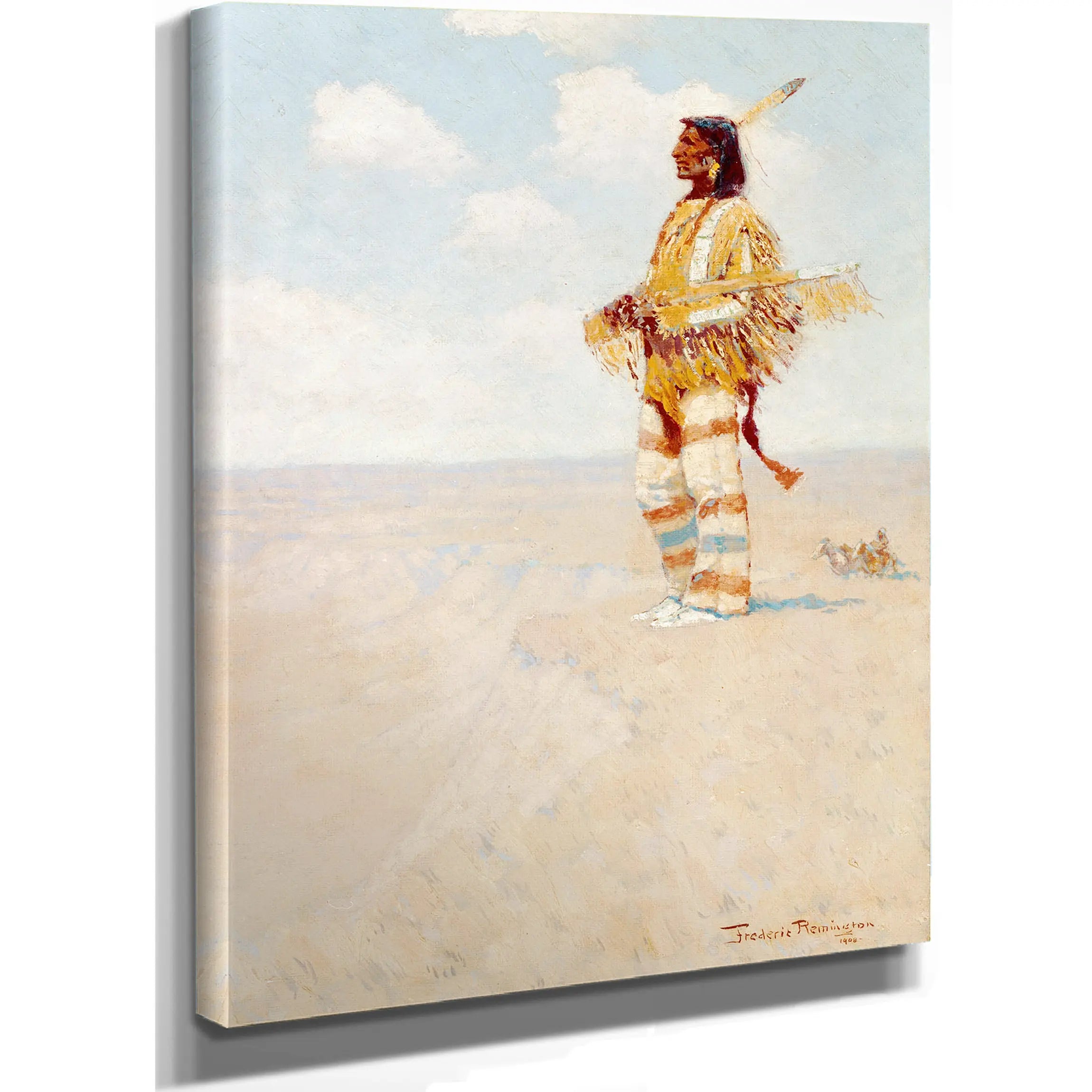 The Last Of His Race The Vanishing American by Frederic Remington