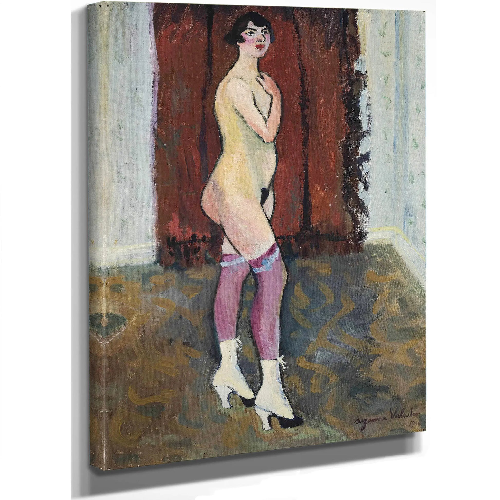 Nu Aux Bottines by Suzanne Valadon