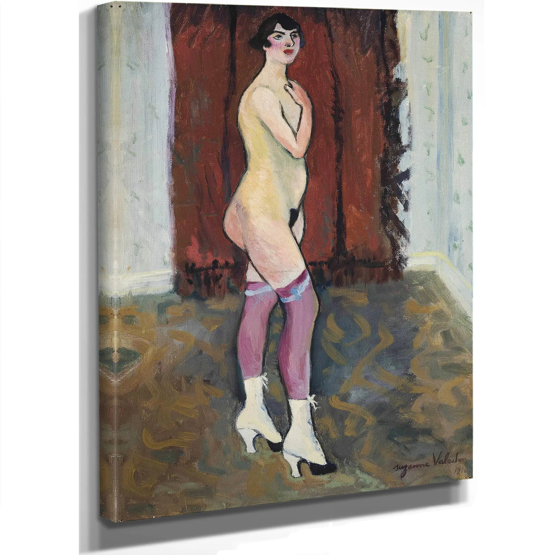 Nu Aux Bottines by Suzanne Valadon
