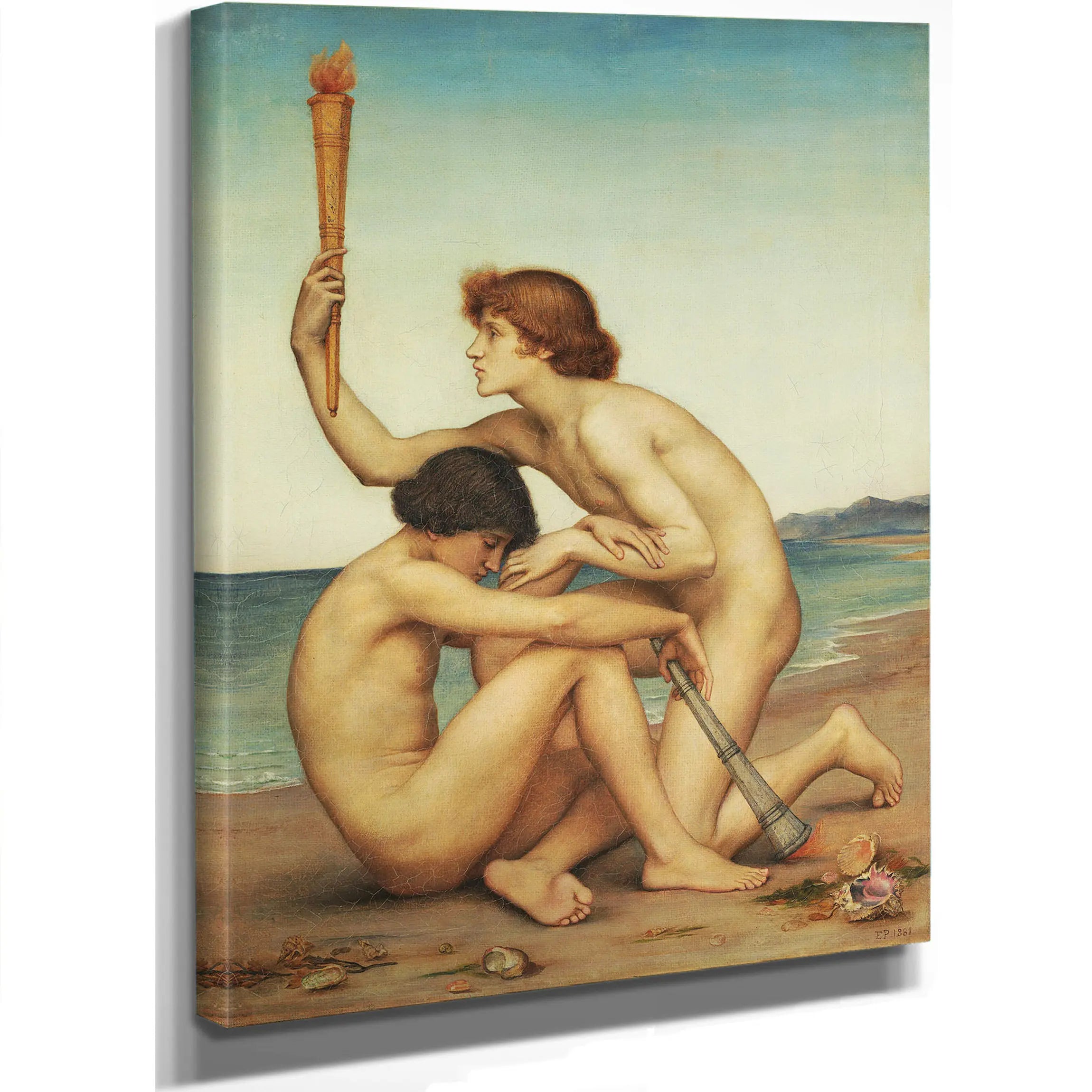 Phosphorus And Hesperus by Evelyn De Morgan