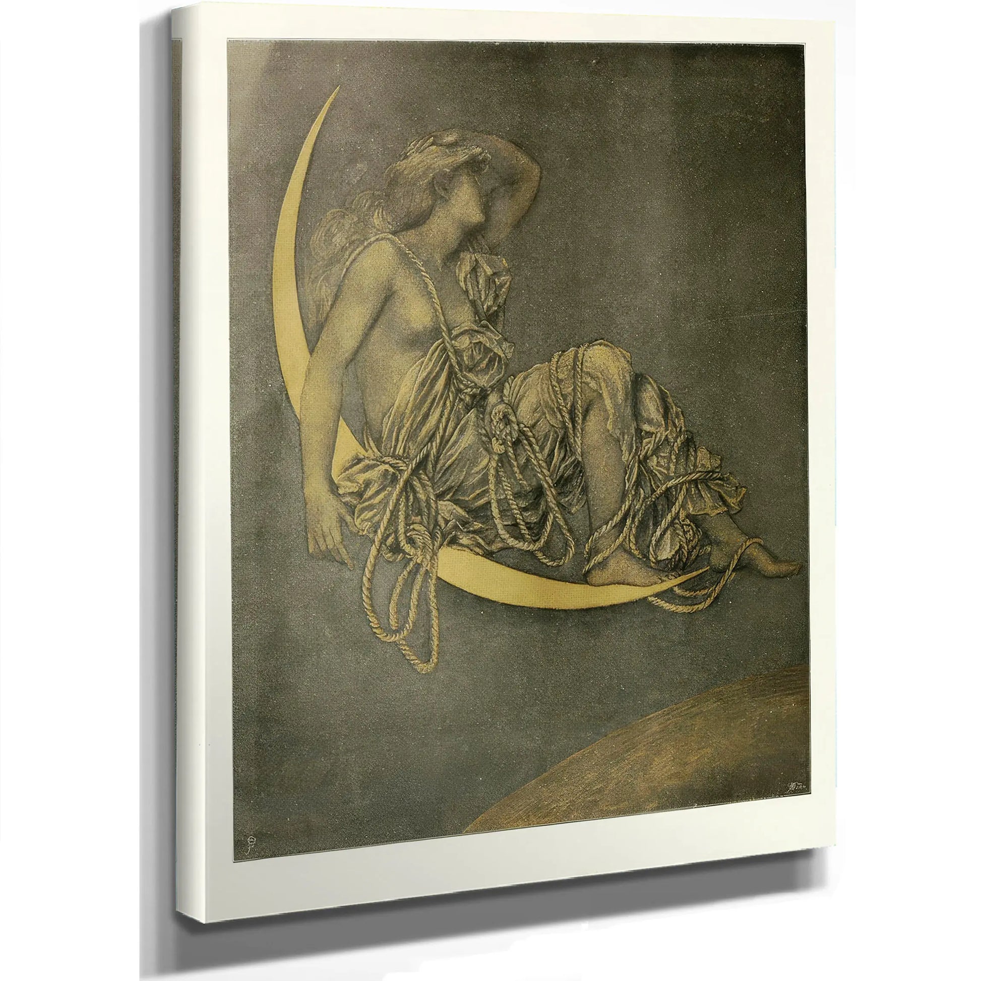 Luna By  Ts 83 021900 by Evelyn De Morgan