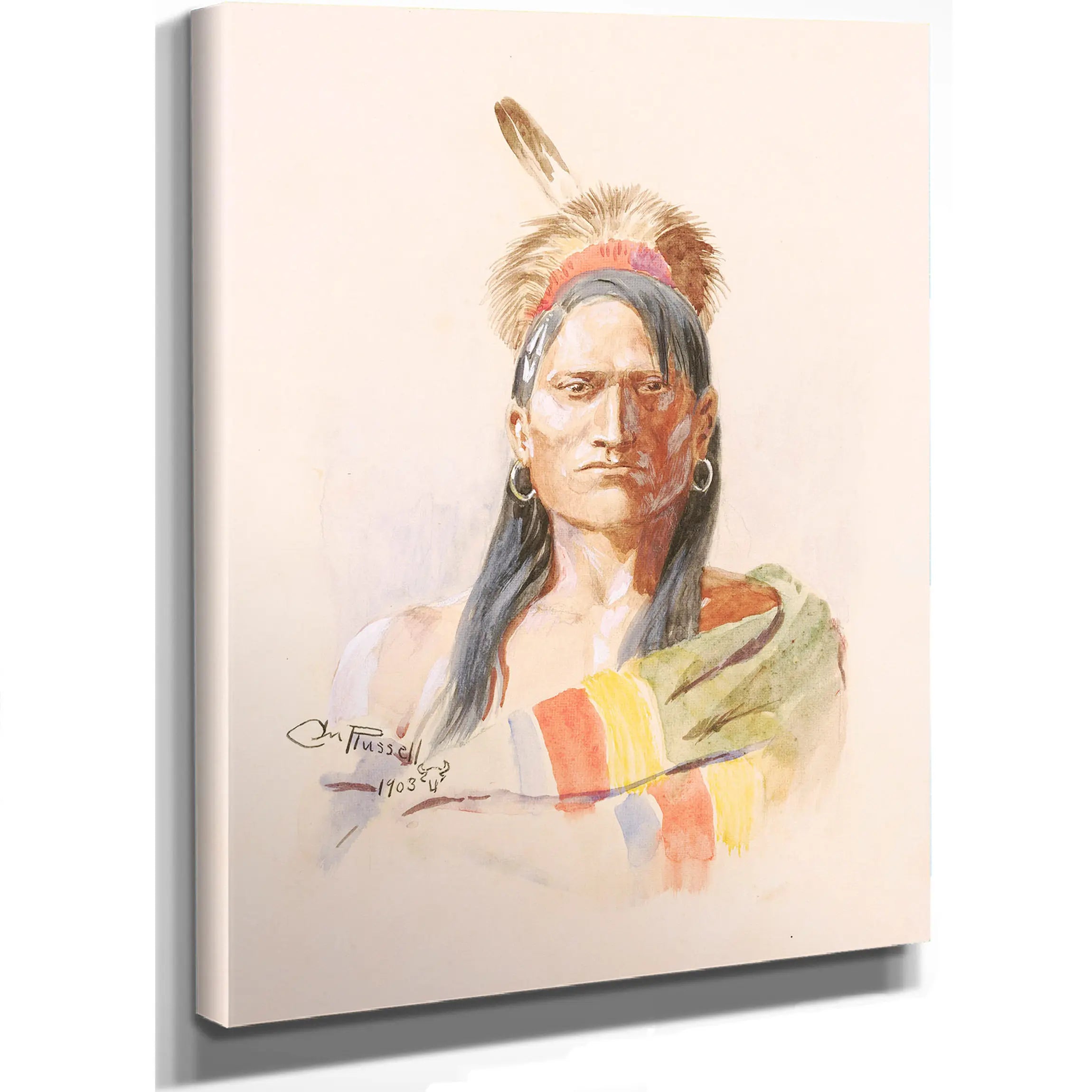 Nattuce by Charles Marion Russell