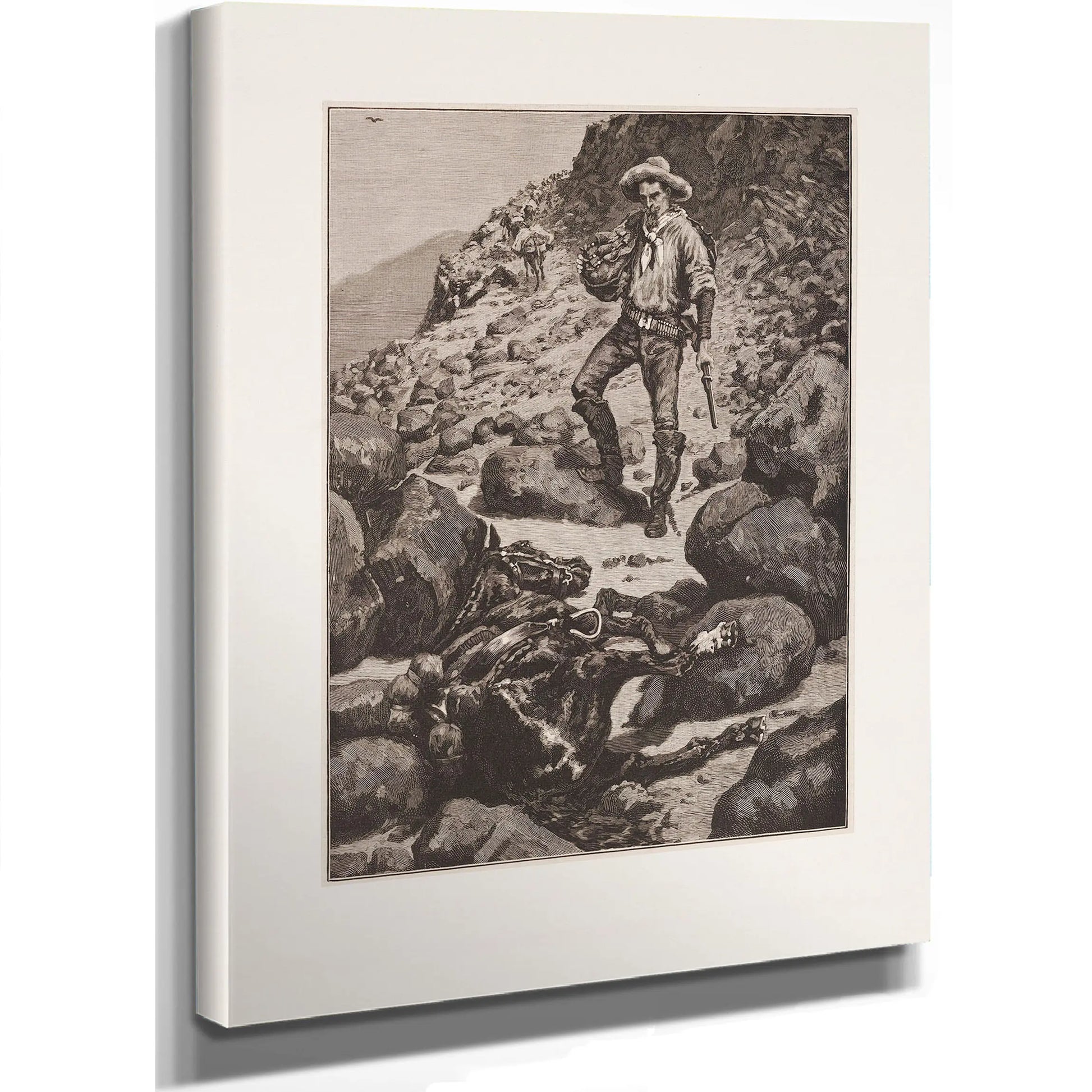 Abandoned  by Frederic Remington