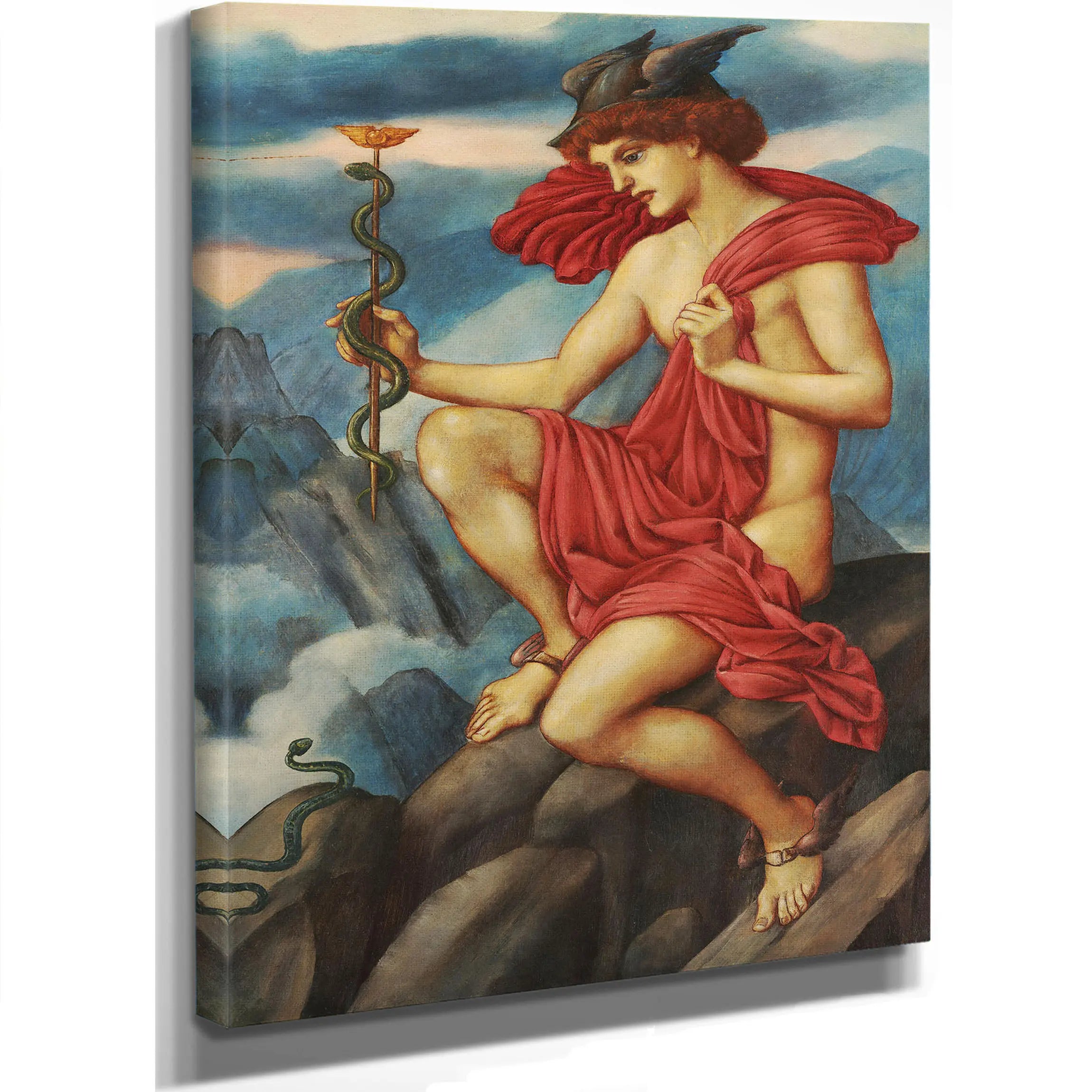 Mercury by Evelyn De Morgan