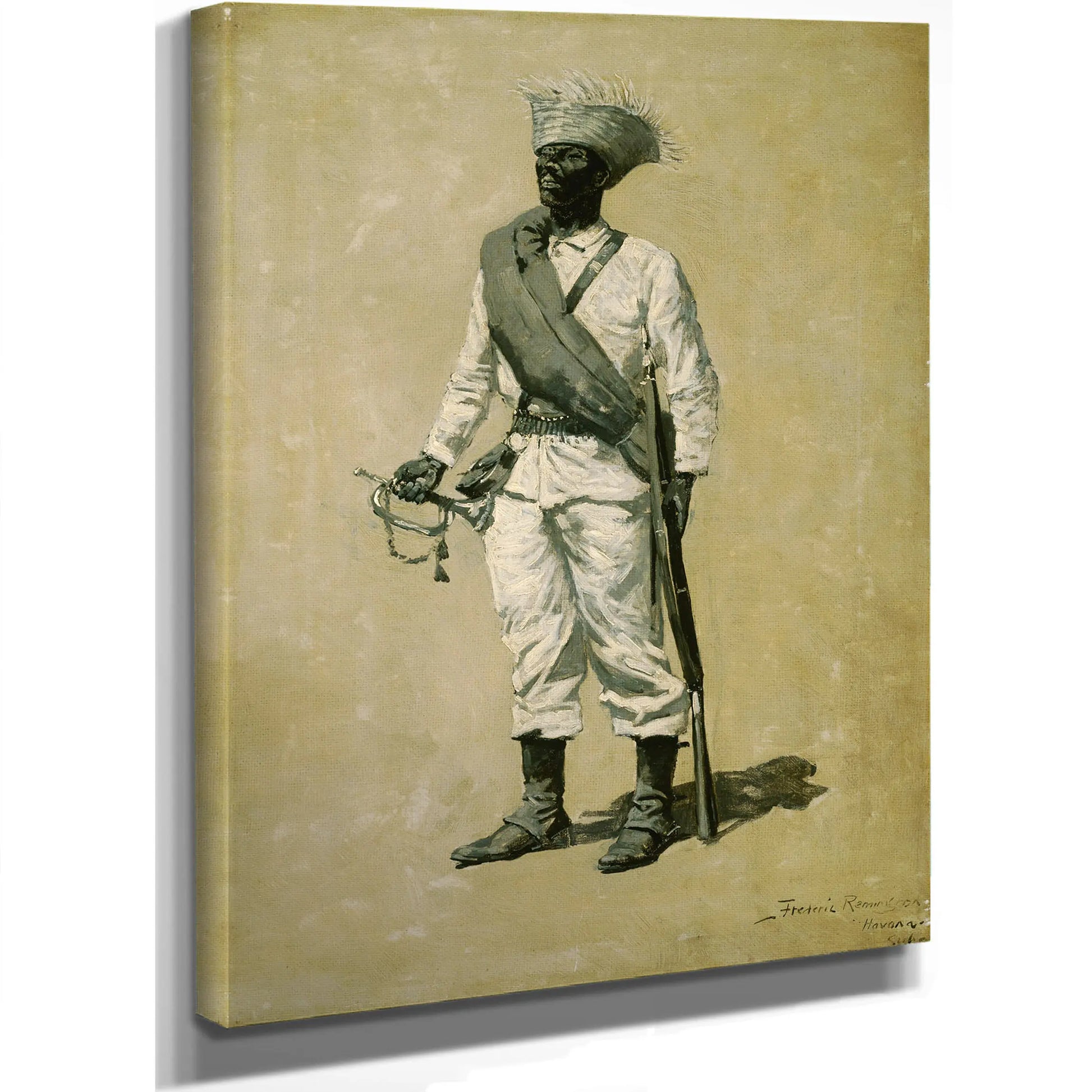 One Of Gomez Men by Frederic Remington