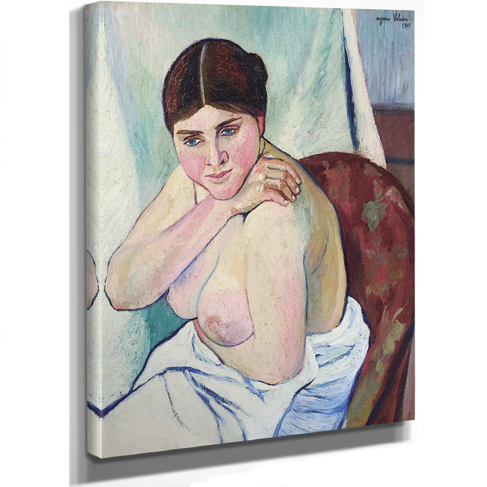 Juliette Assise Au Fauteuil by Suzanne Valadon