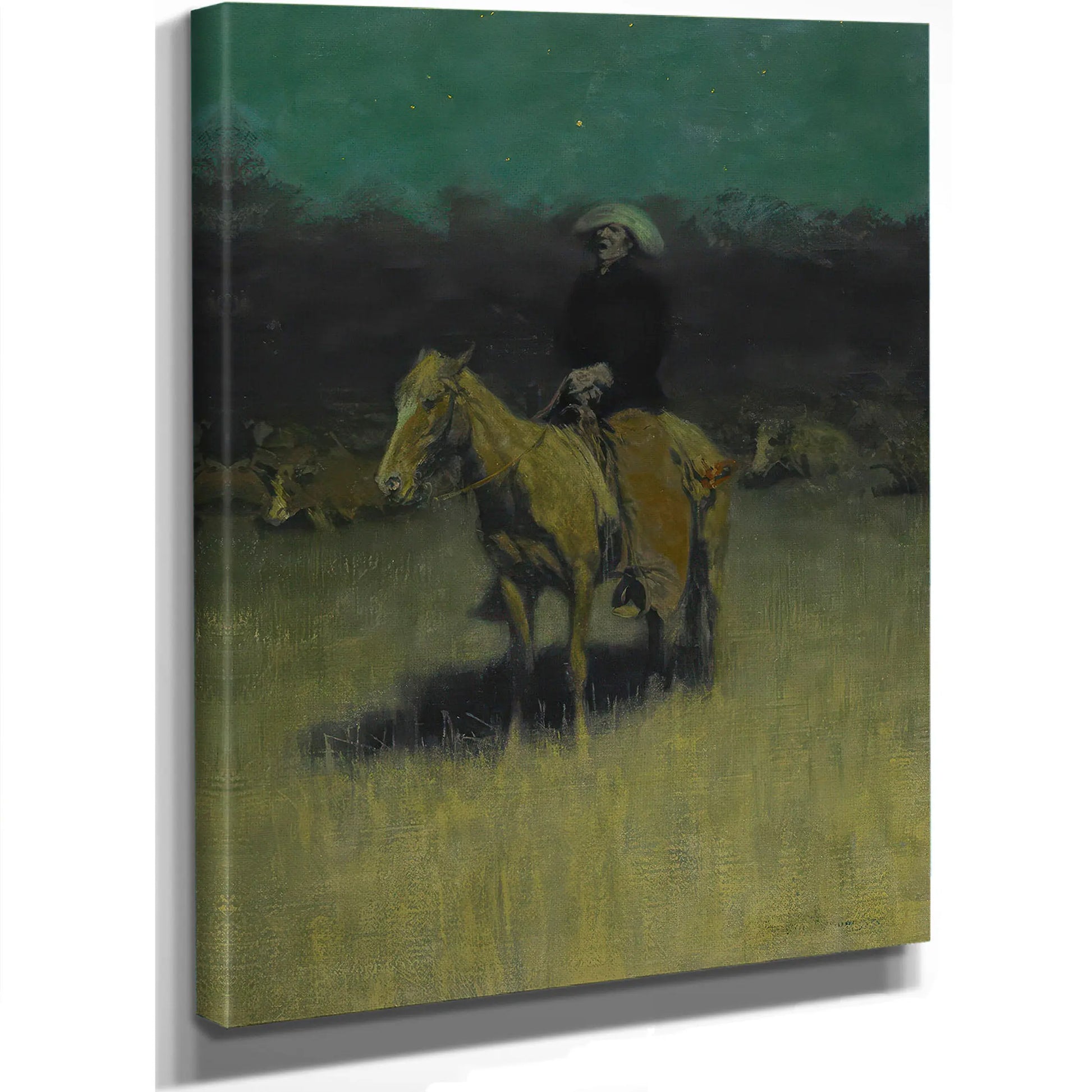 Frederic Remington Cowpuncher'S Lullaby