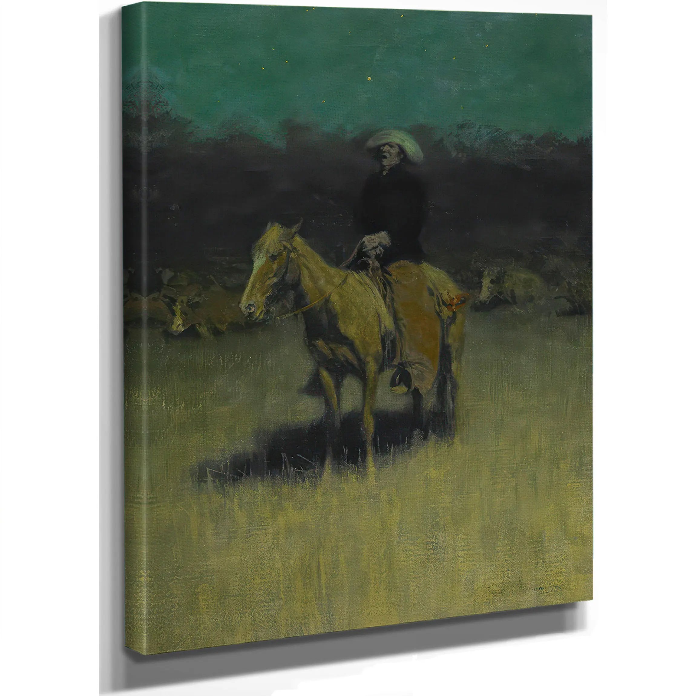 Frederic Remington Cowpuncher'S Lullaby